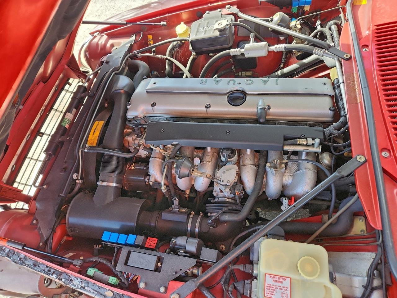 1995 Jaguar Xjs 2+2 Red vin: SAJNX2747SC196690