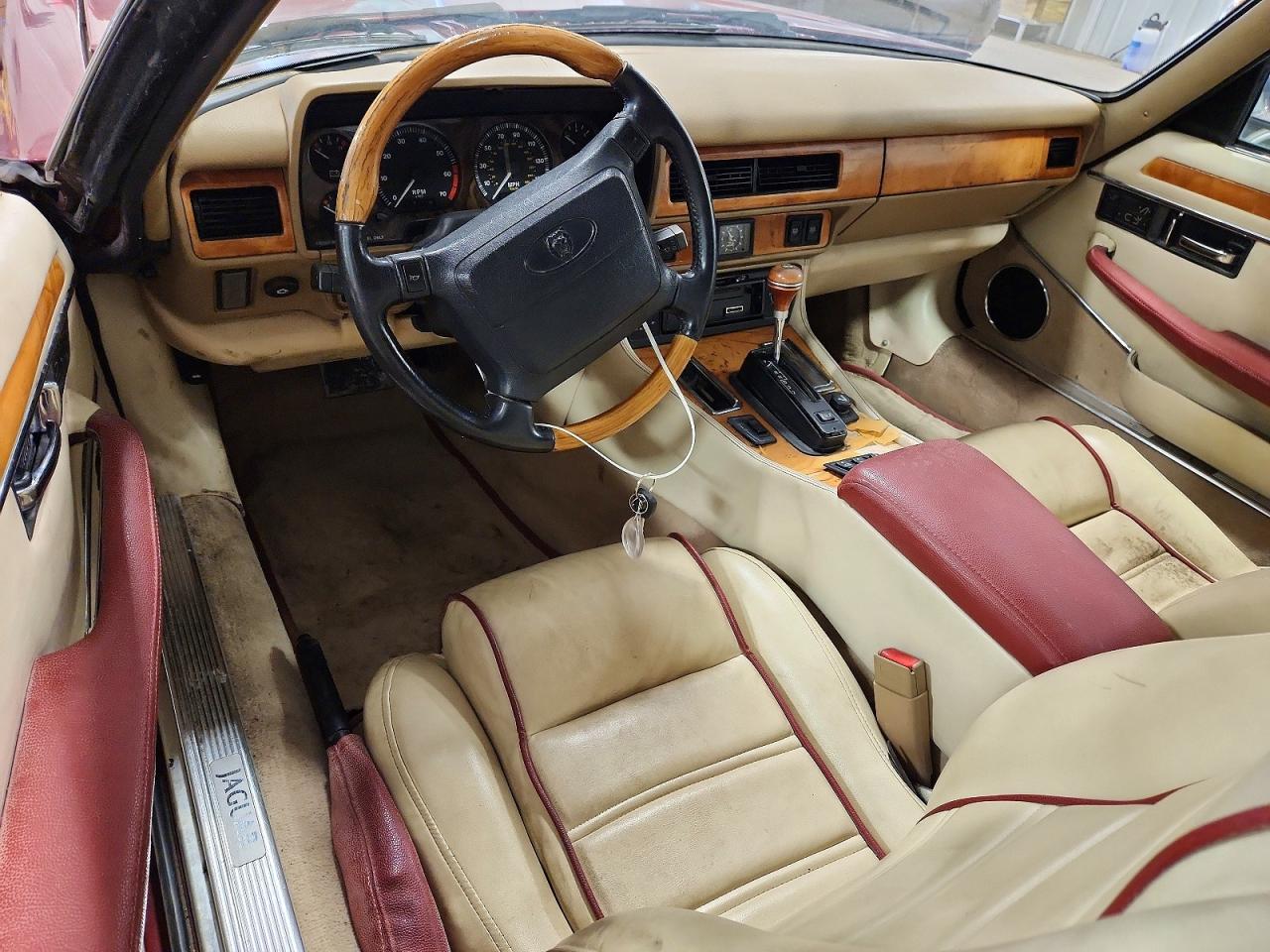 1996 Jaguar Xjs 2+2 Бордовый vin: SAJNX2747TC224263