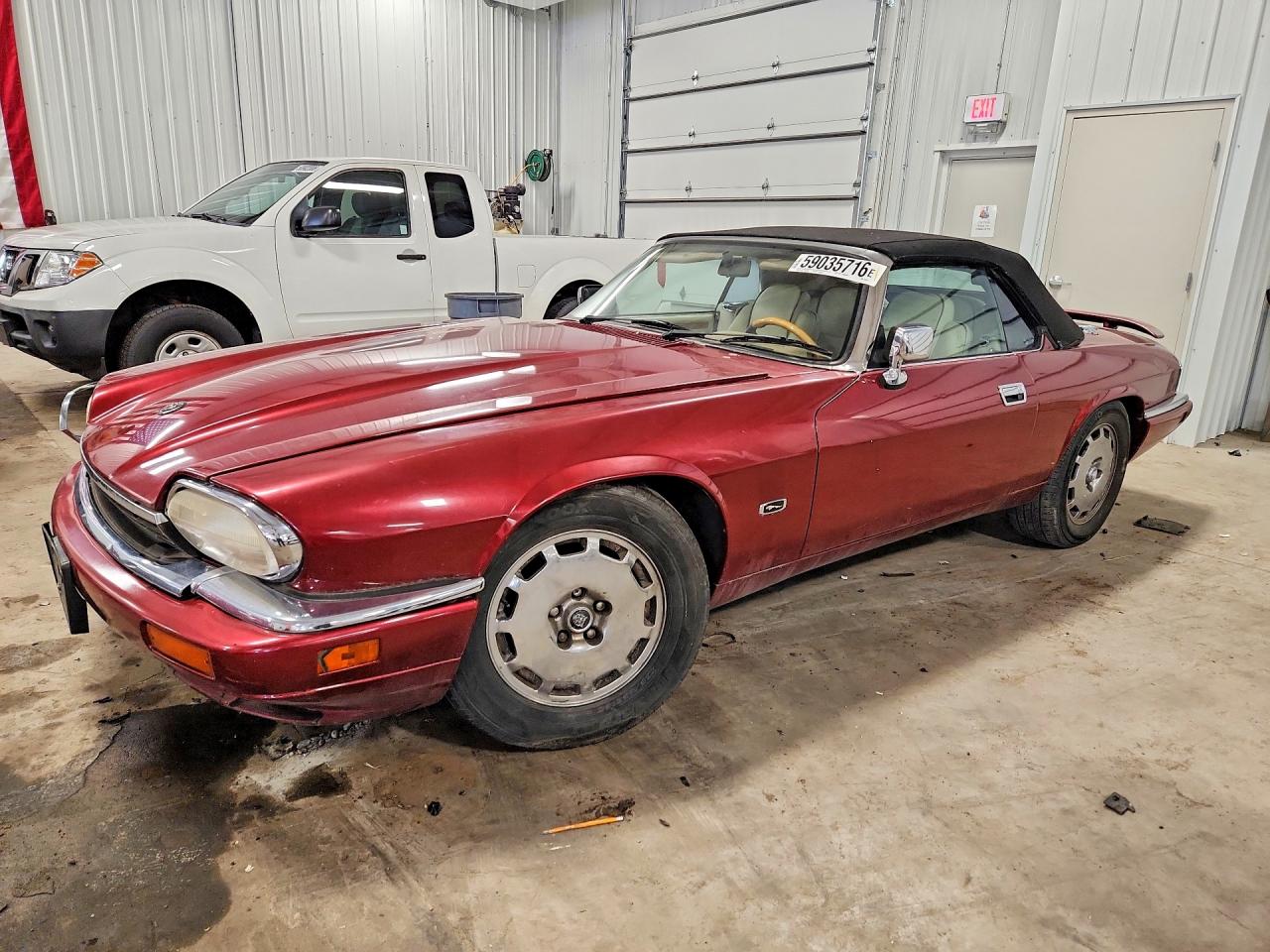1996 Jaguar Xjs 2+2 Бордовый vin: SAJNX2747TC224263