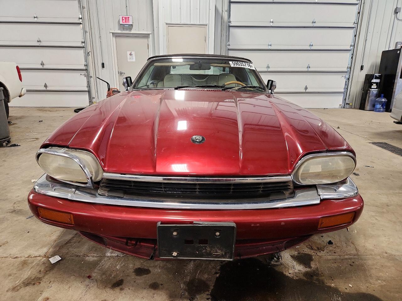 1996 Jaguar Xjs 2+2 Бордовый vin: SAJNX2747TC224263
