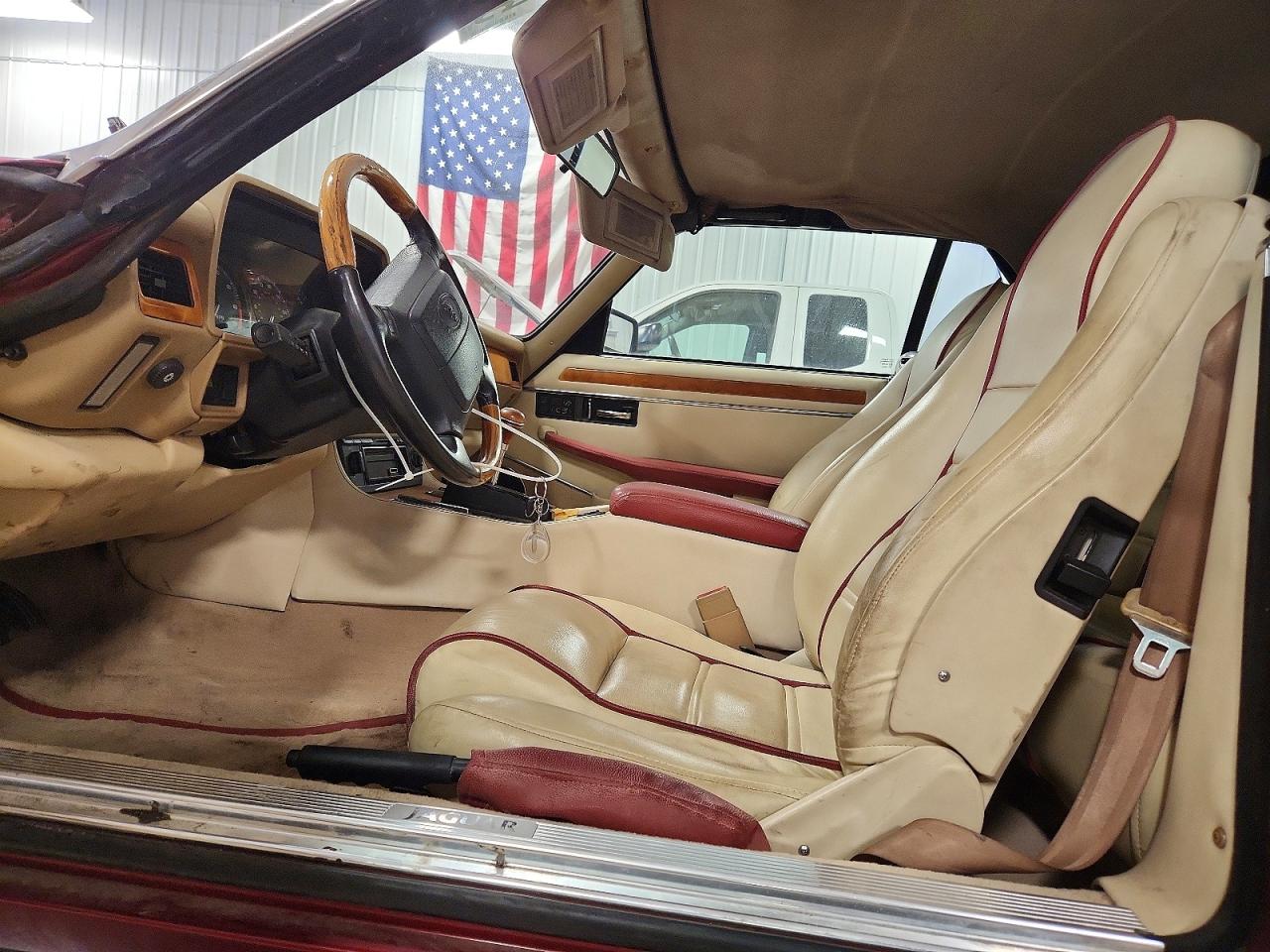 1996 Jaguar Xjs 2+2 Бордовый vin: SAJNX2747TC224263