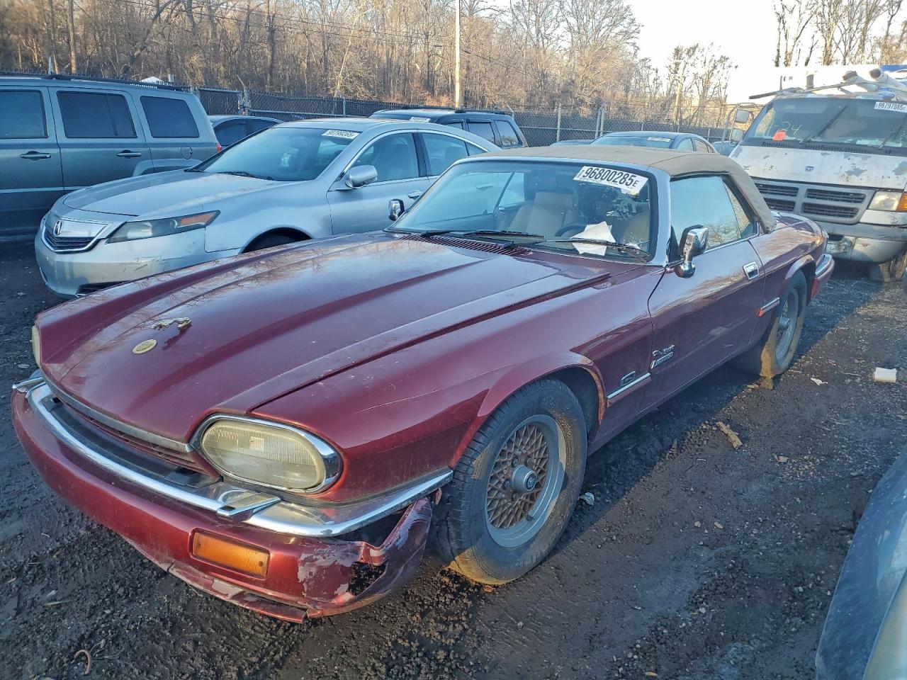 1994 Jaguar Xjs 2+2 Red vin: SAJNX2748RC188804