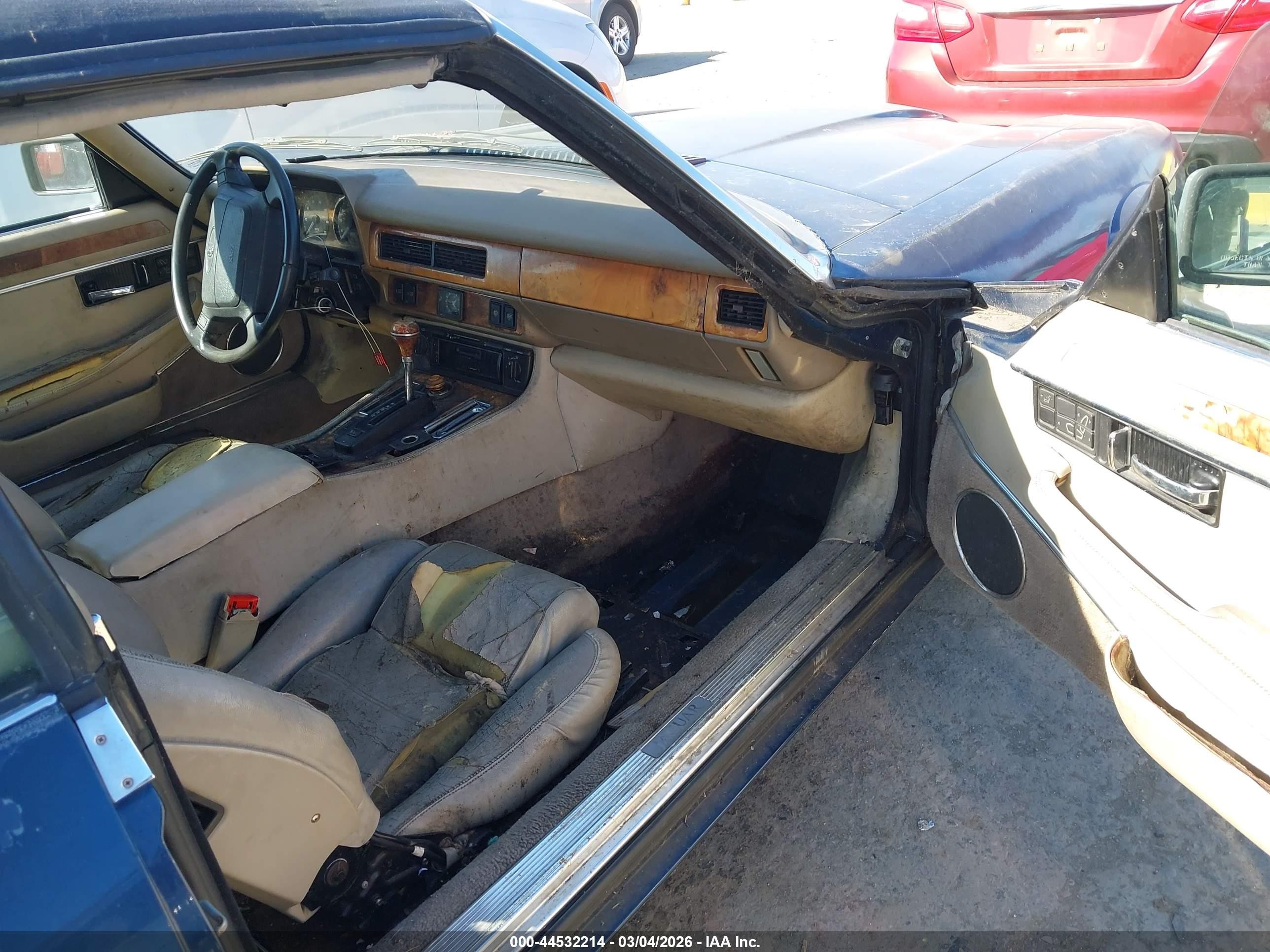 1995 Jaguar Xjs 2+2 Синий vin: SAJNX274XSC198918