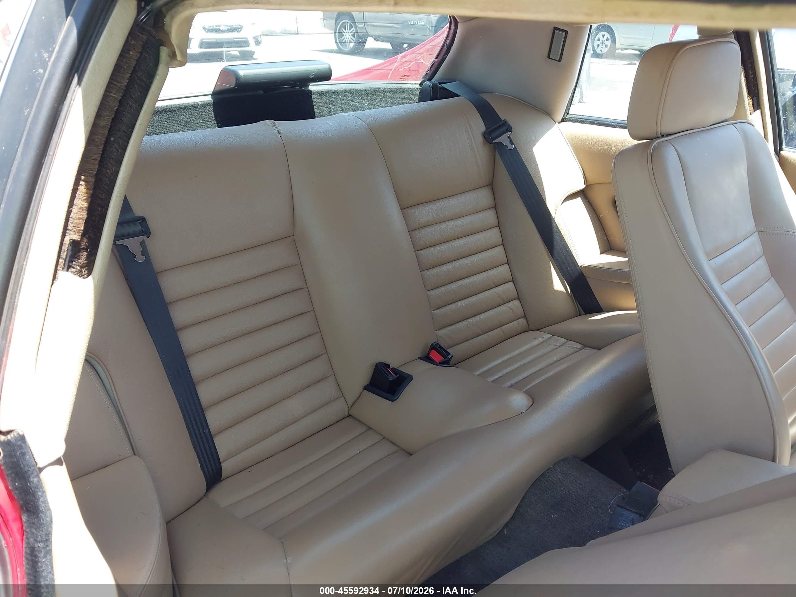 1989 Jaguar Xjs   Красный vin: SAJNY5843KC162727