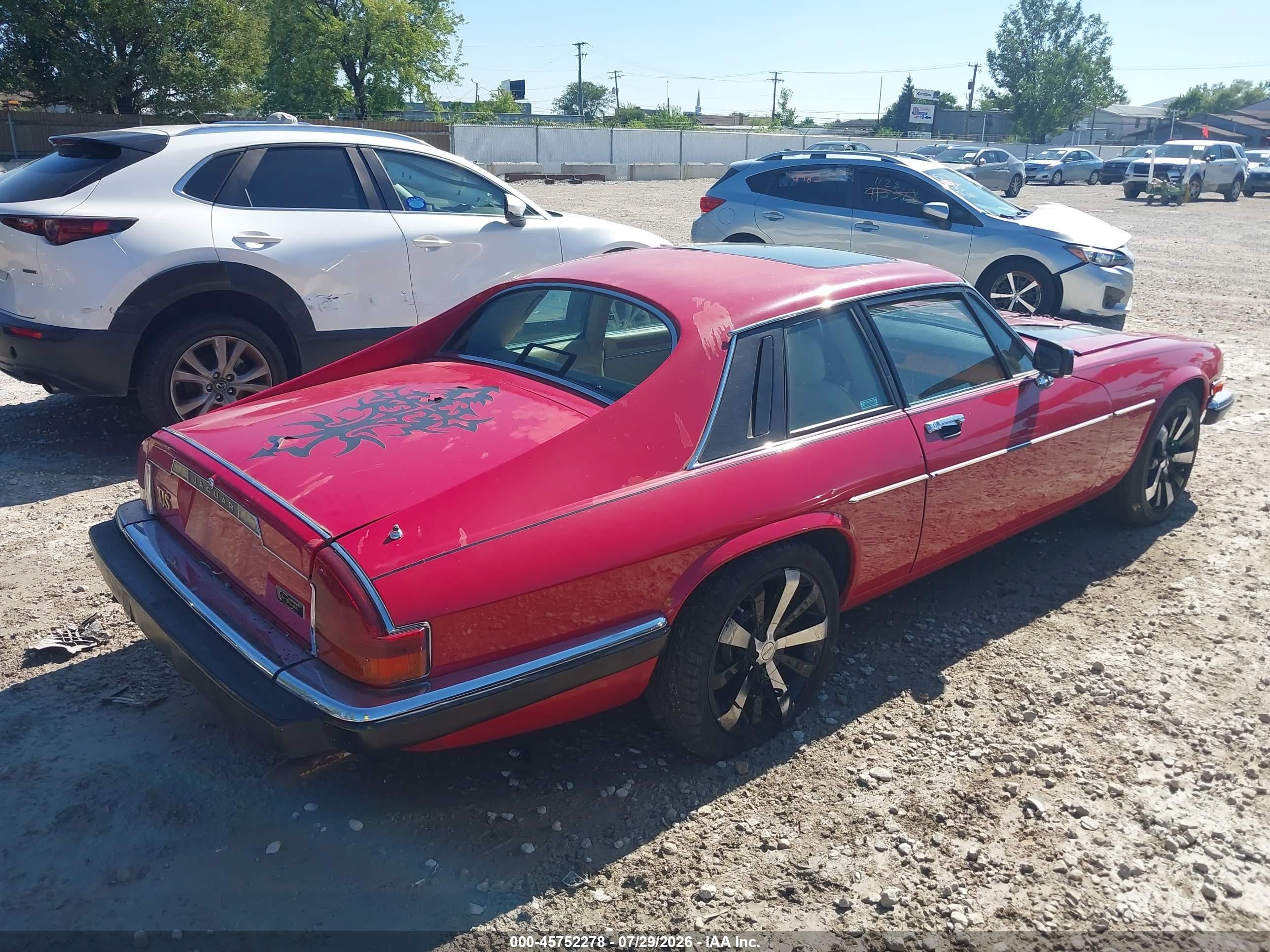 1989 Jaguar Xjs Collection Rouge Красный vin: SAJTY5840KC163356