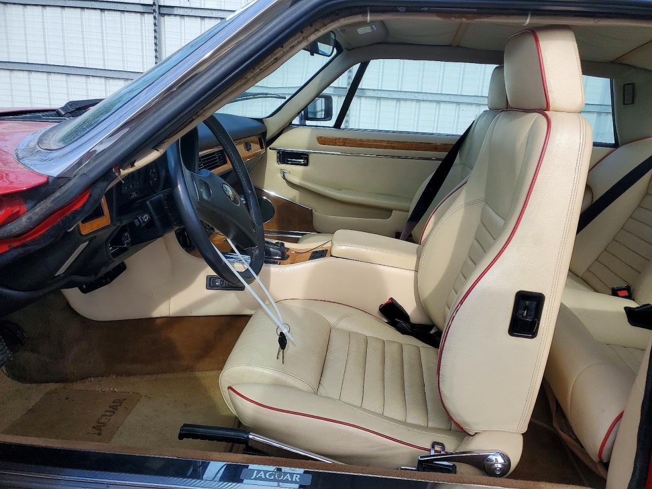 1989 Jaguar Xjs Collection Rouge Red vin: SAJTY5840KC164278