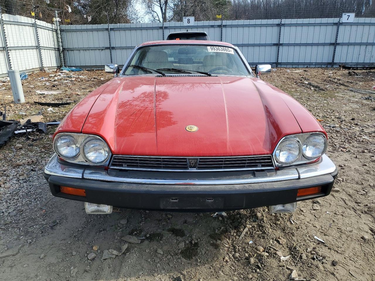 1989 Jaguar Xjs Collection Rouge Red vin: SAJTY5840KC164278