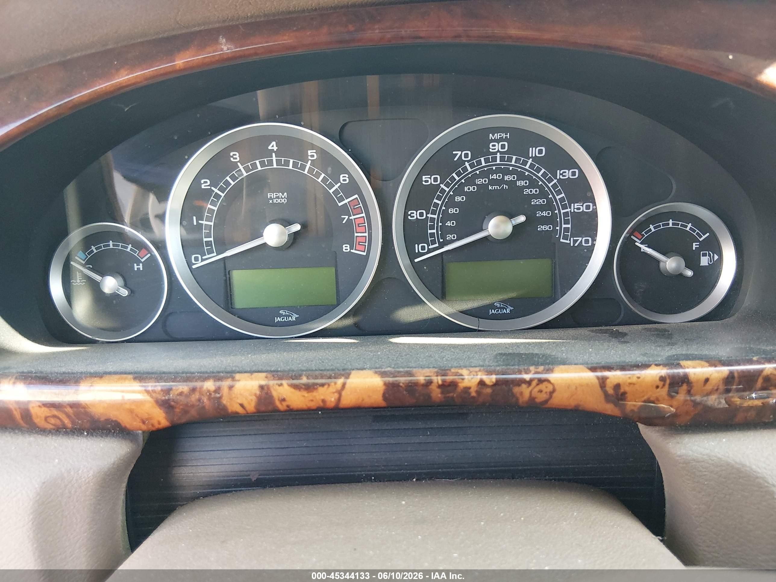 2007 Jaguar S-type 3.0 V6 Cream vin: SAJWA01A27FN78642