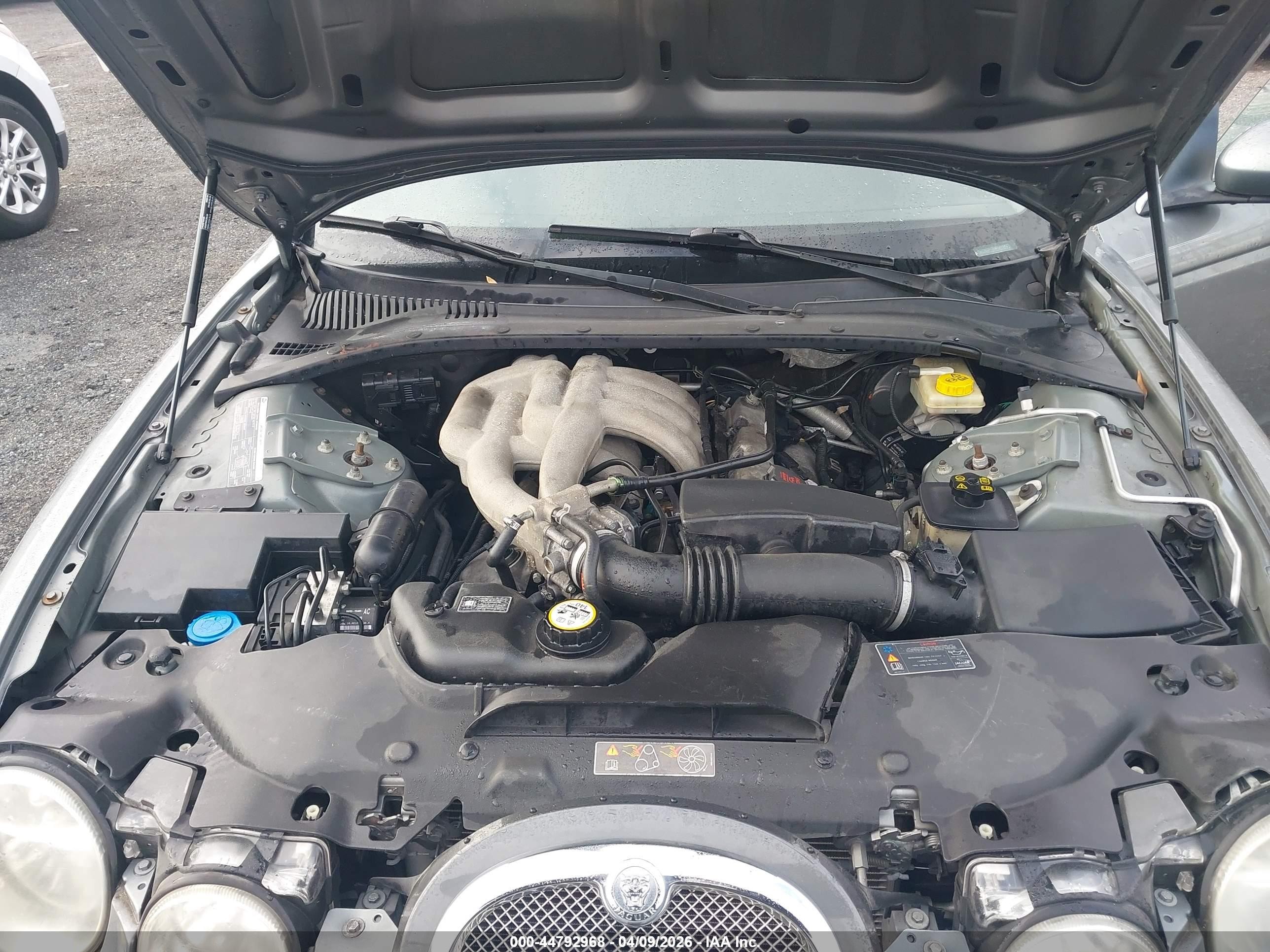 2006 Jaguar S-type 3.0l V6 Gray vin: SAJWA01A56FN57234