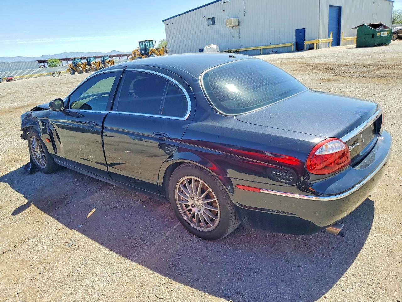 2006 Jaguar S-type Black vin: SAJWA01A56FN68508