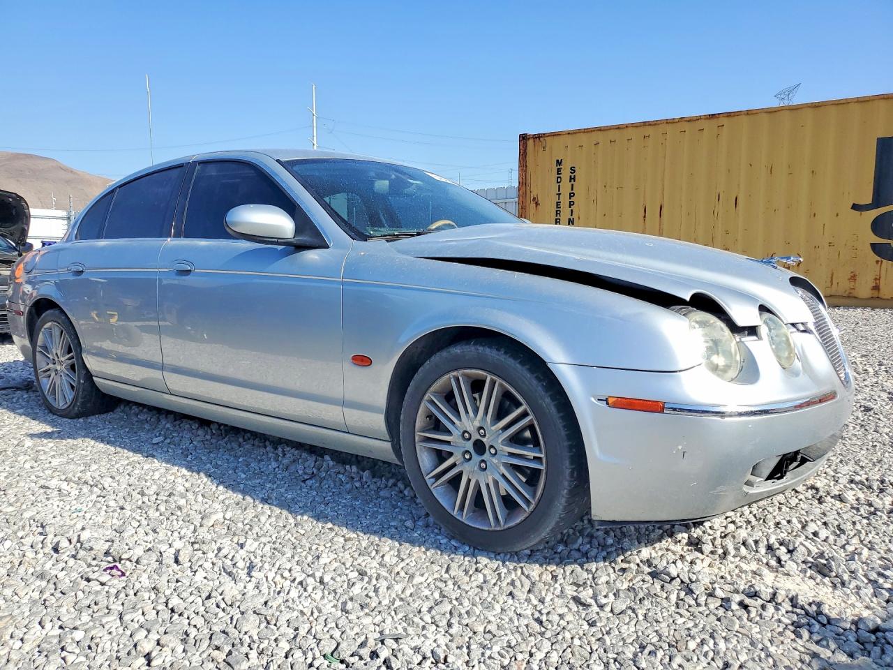 2006 Jaguar S-type Silver vin: SAJWA01A66FN67478