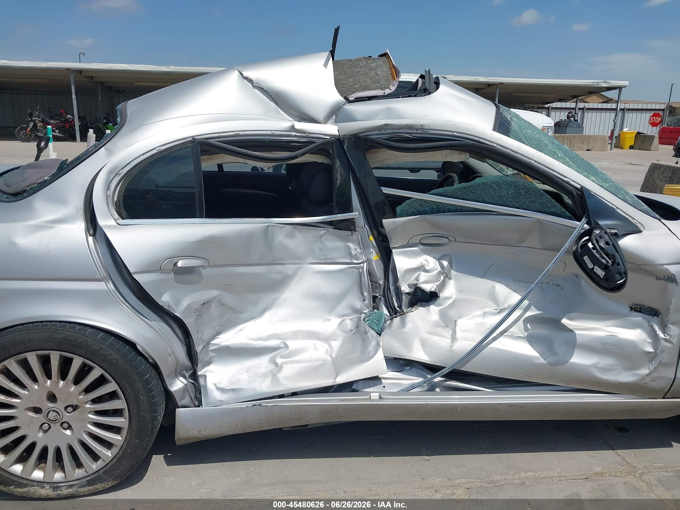 2006 Jaguar S-type 3.0l V6 Silver vin: SAJWA01A76FN54741