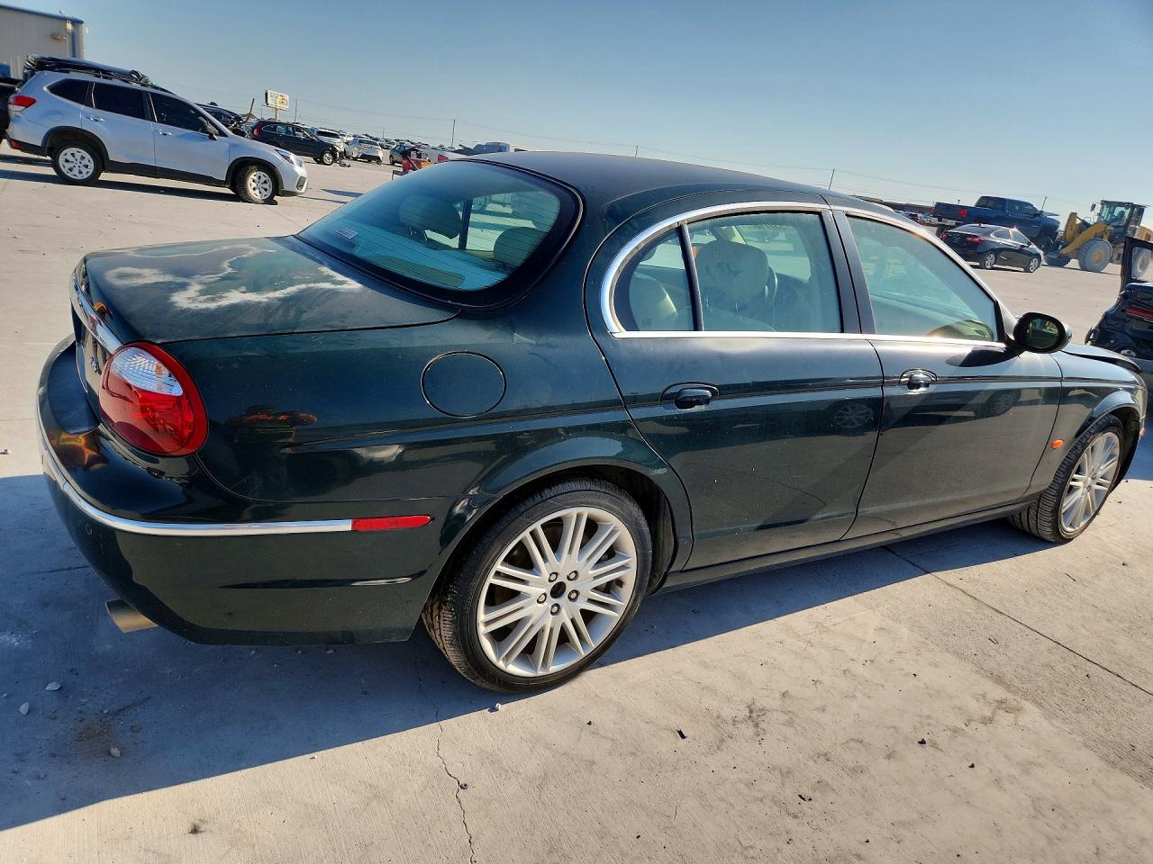 2006 Jaguar S-type Green vin: SAJWA01AX6FN54393