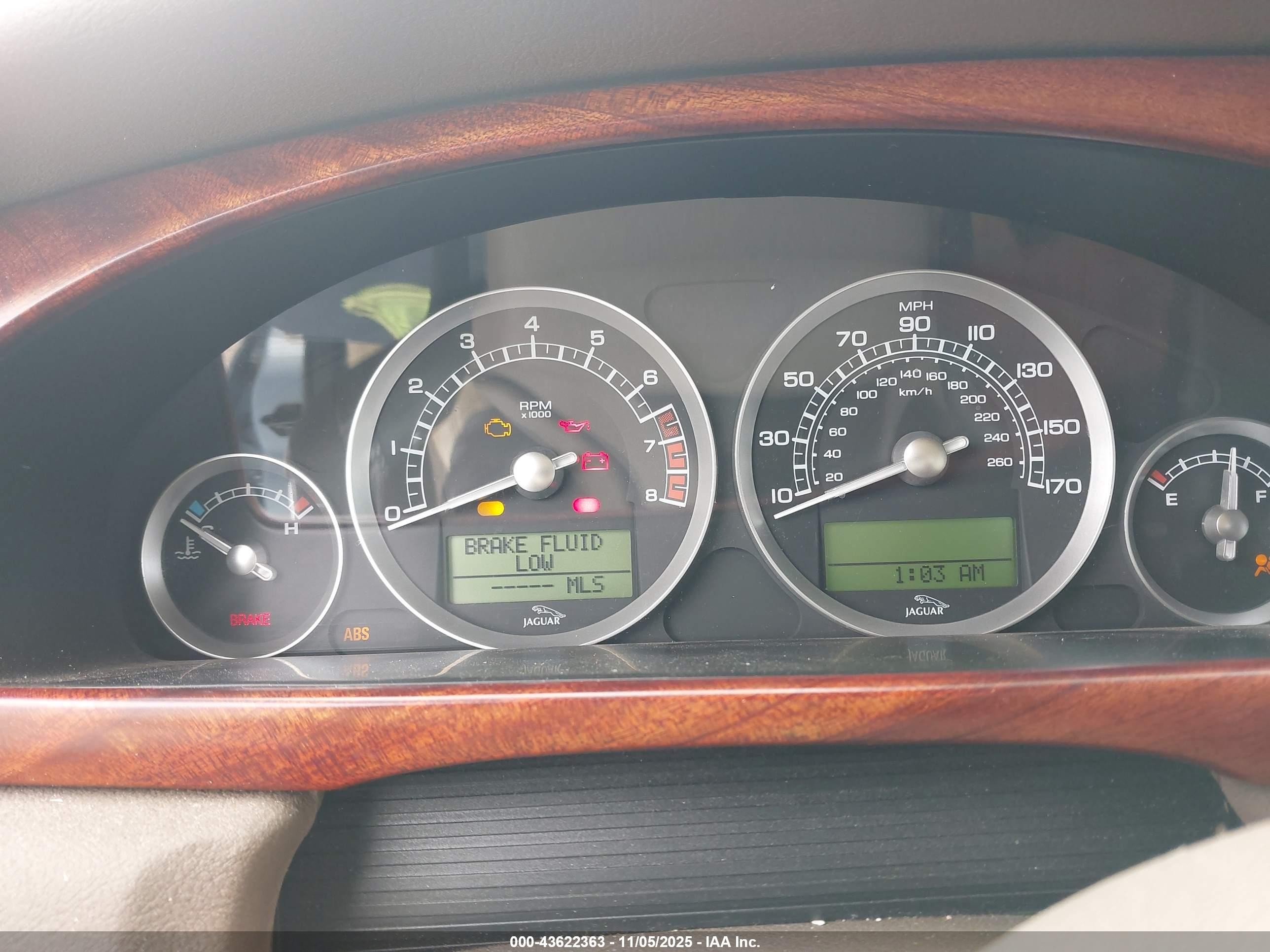 2008 Jaguar S-type 4.2 V8 Light Blue vin: SAJWA01B98HN88096