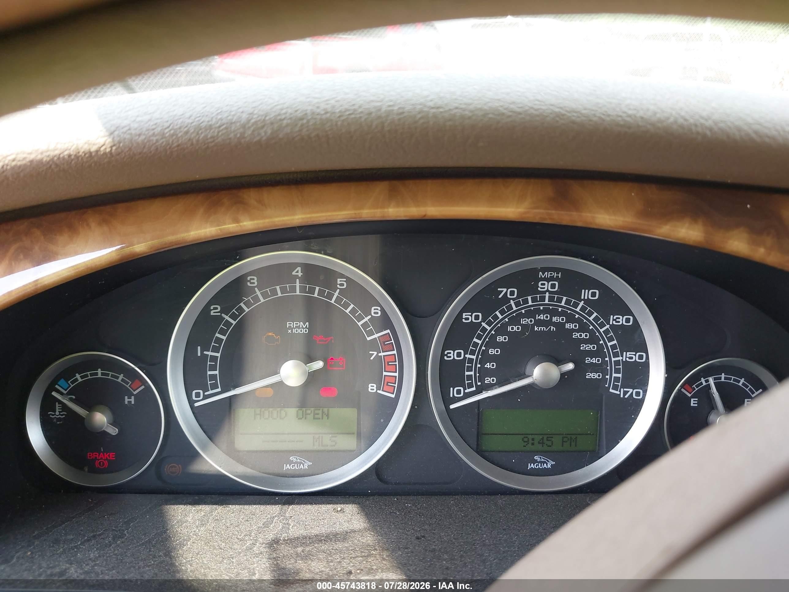 2005 Jaguar S-type 3.0l V6 Light Blue vin: SAJWA01T15FN19046