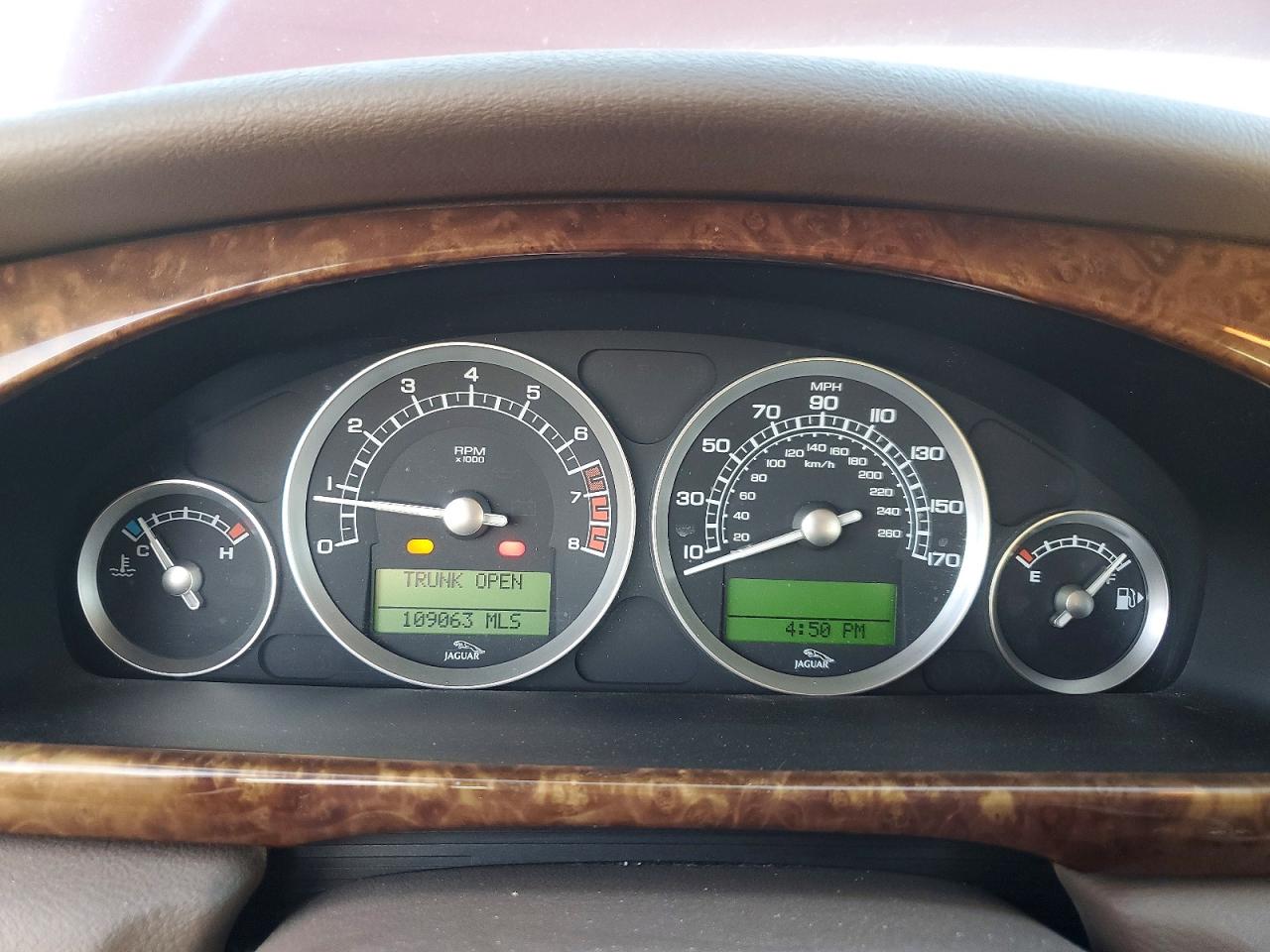2005 Jaguar S-type Red vin: SAJWA01T15FN19855