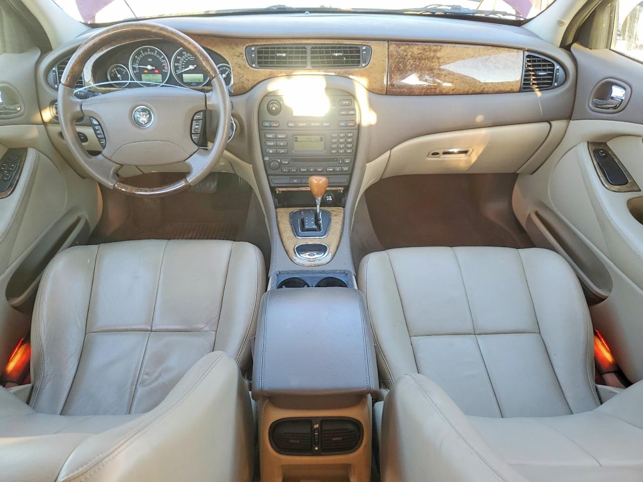 2005 Jaguar S-type Red vin: SAJWA01T15FN19855