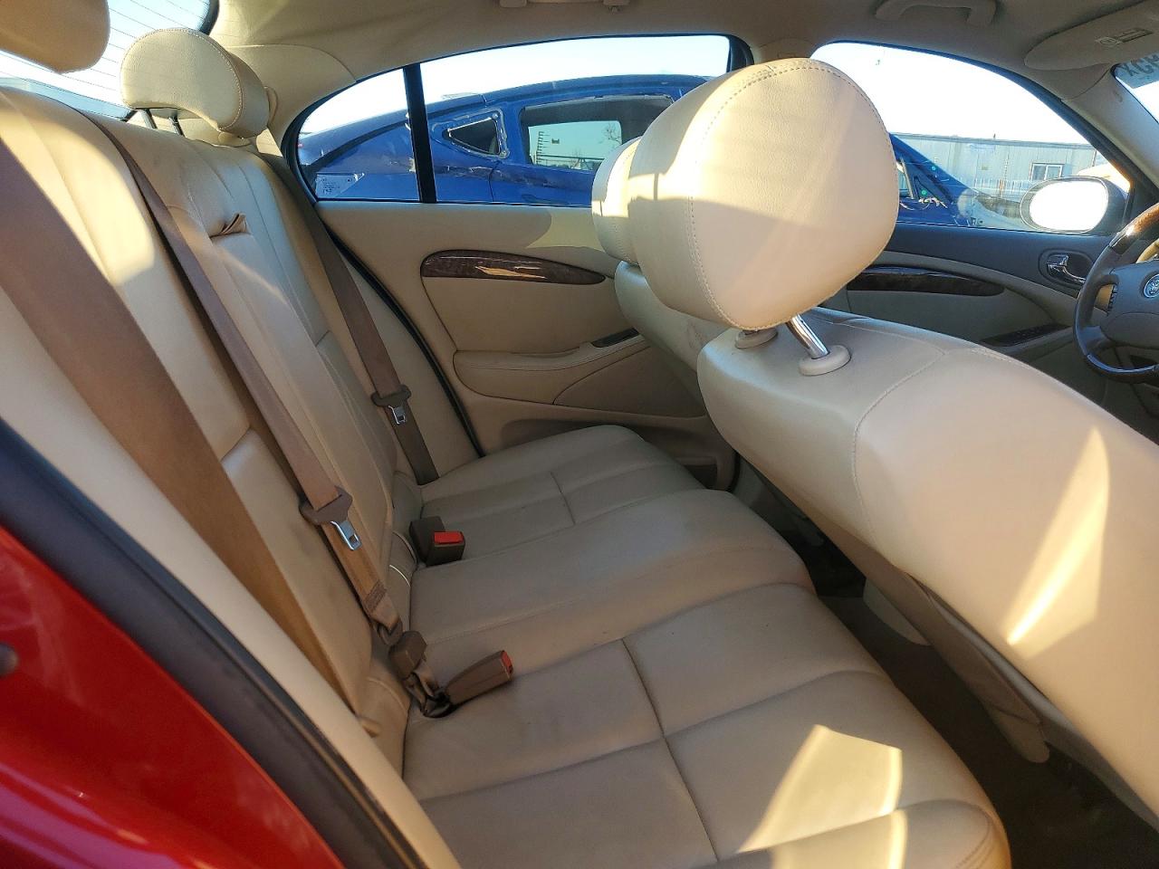 2005 Jaguar S-type Red vin: SAJWA01T15FN19855