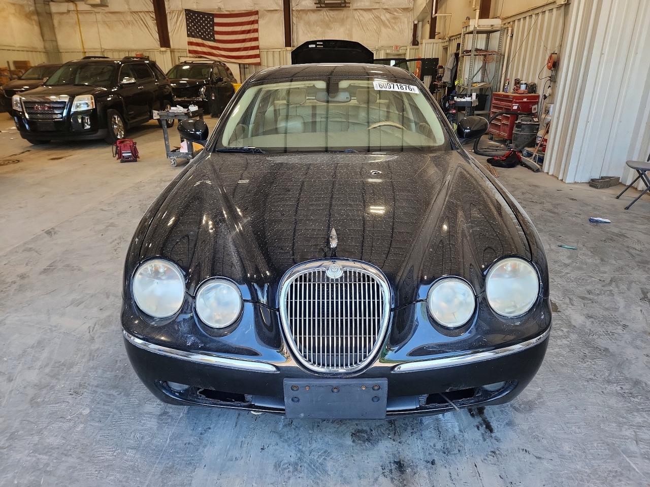 2005 Jaguar S-type Black vin: SAJWA01T25FN28869