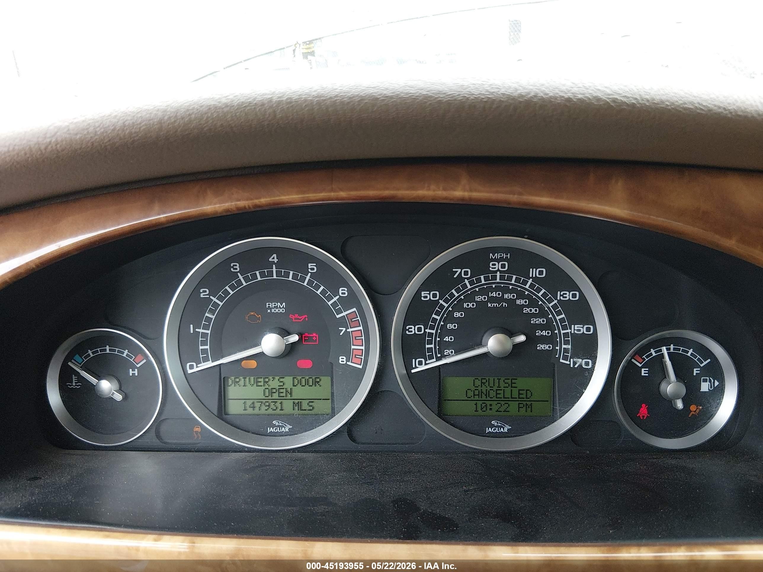 2005 Jaguar S-type 3.0l V6 Black vin: SAJWA01T45FN51859