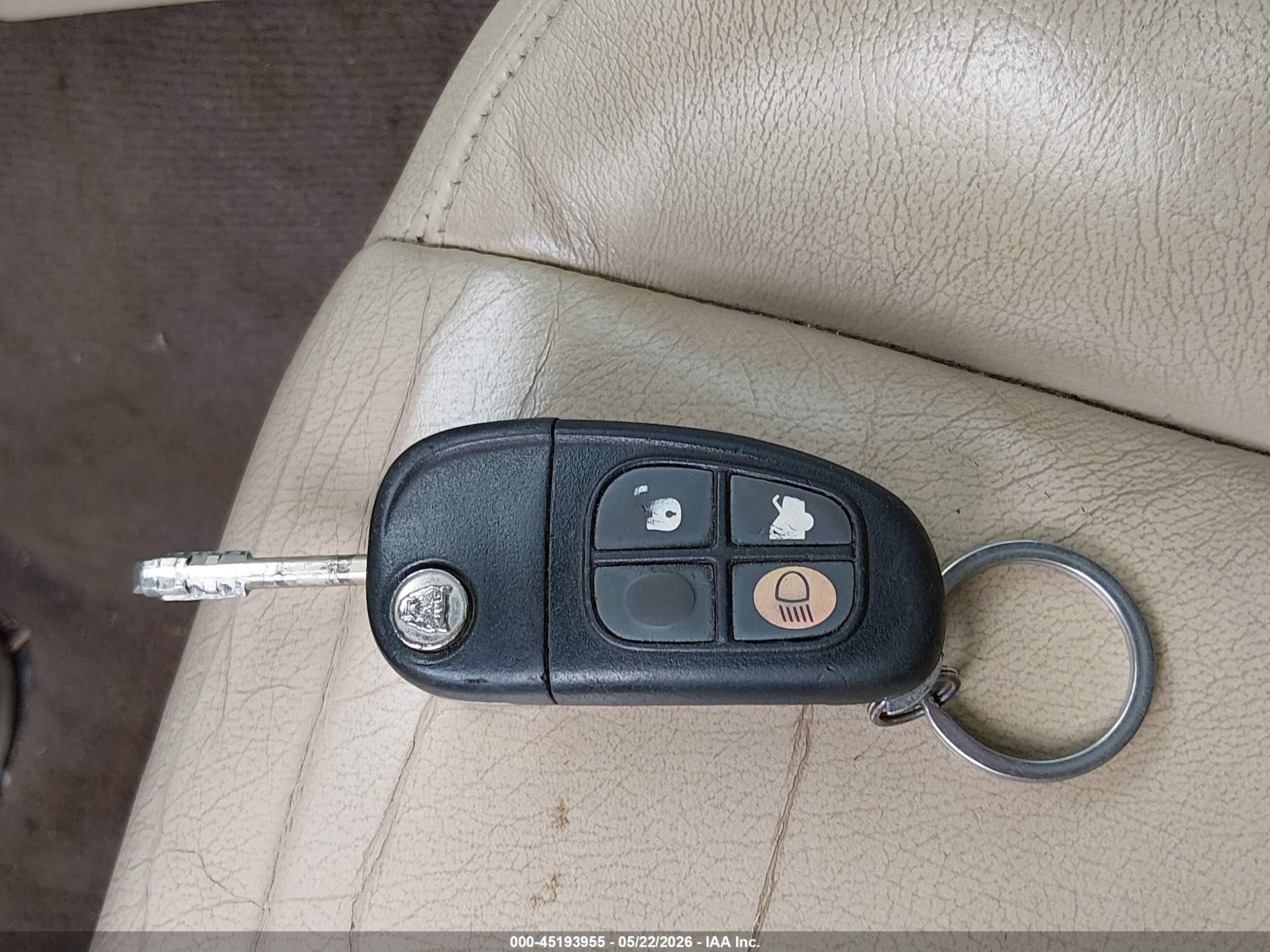 2005 Jaguar S-type 3.0l V6 Black vin: SAJWA01T45FN51859