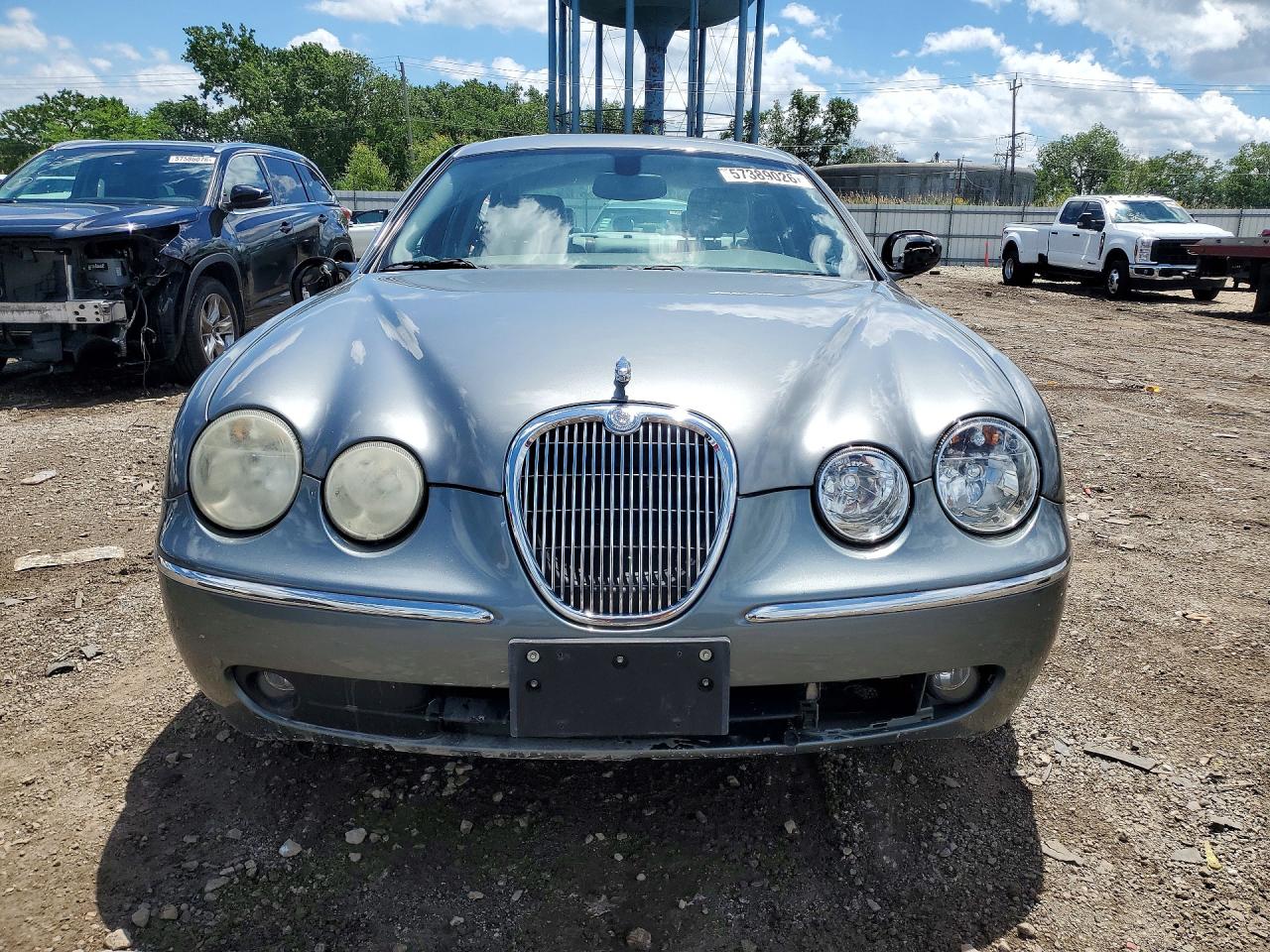 2005 Jaguar S-type 4.2 Gray vin: SAJWA01U55HN19242