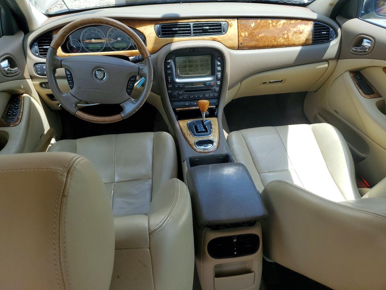 2005 Jaguar S-type 4.2 Желто-коричневый vin: SAJWA01U65HN18911