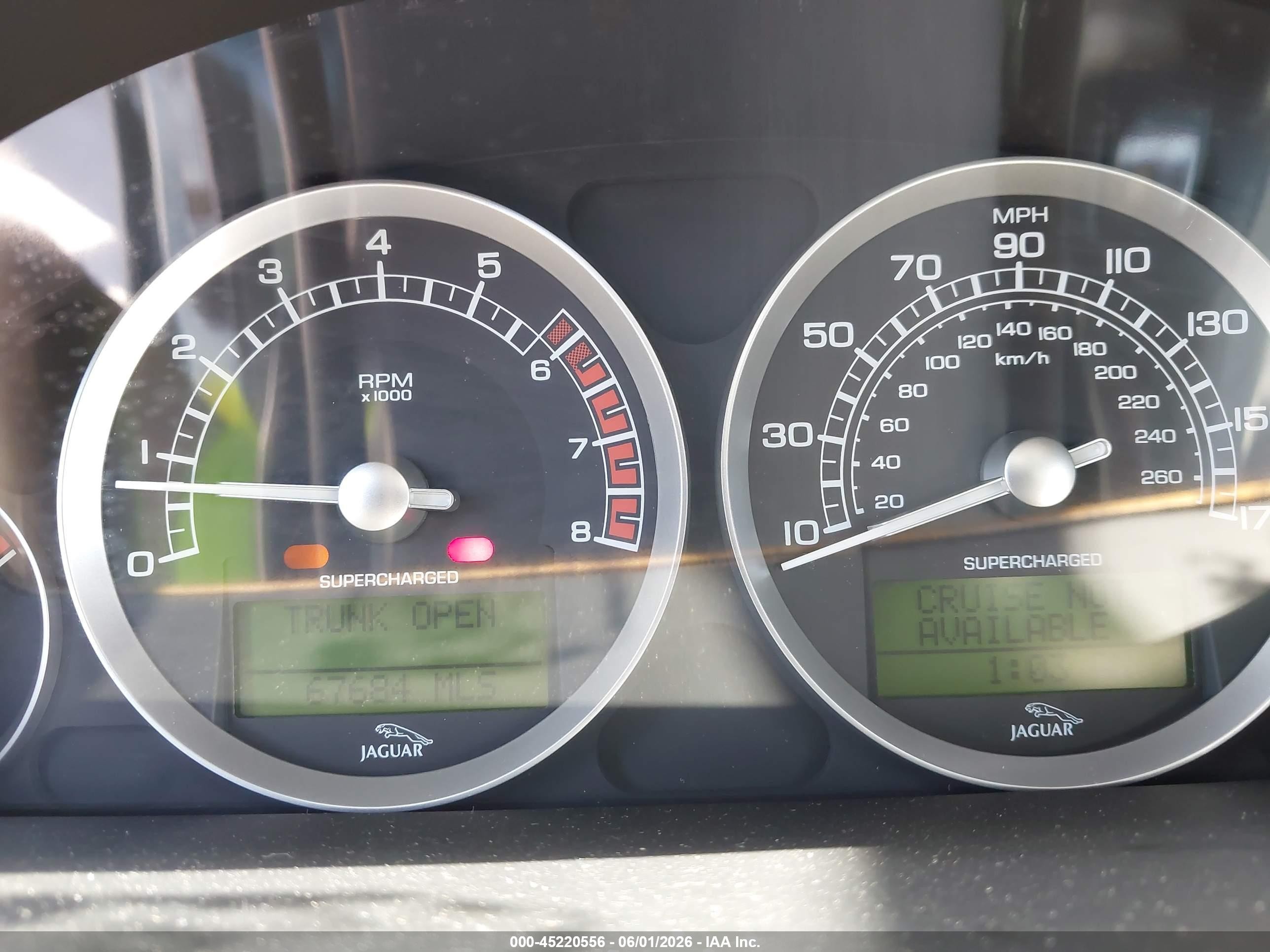 2006 Jaguar S-type 4.2l V8 R Light Blue vin: SAJWA03C261N64329