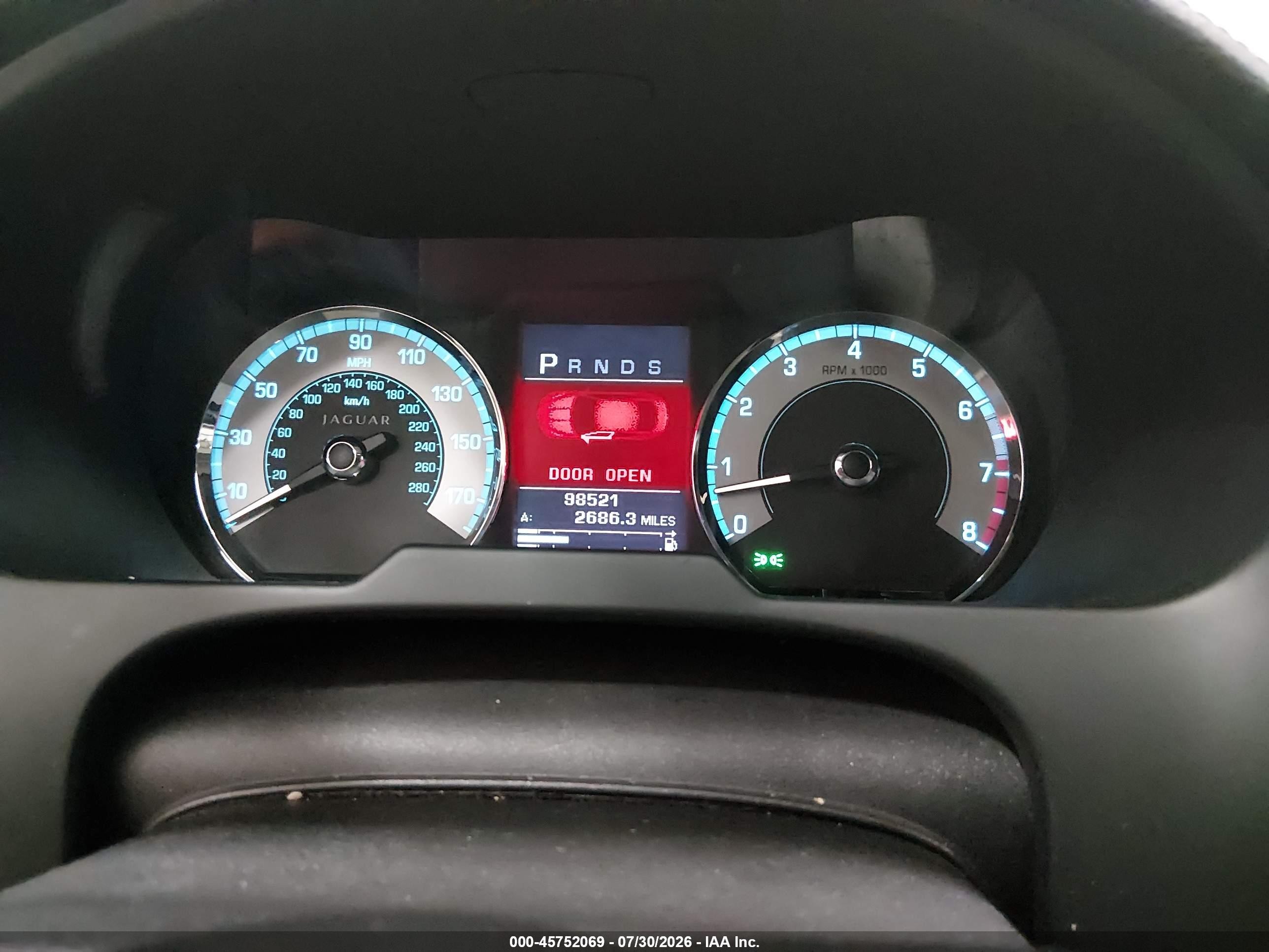 2009 Jaguar Xf Luxury Blue vin: SAJWA05B49HR01759