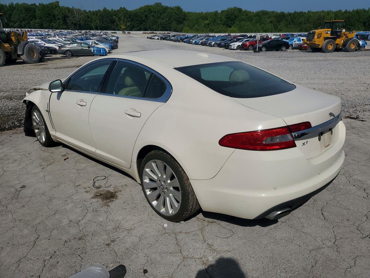 2009 Jaguar Xf Luxury White vin: SAJWA05B99HR27709