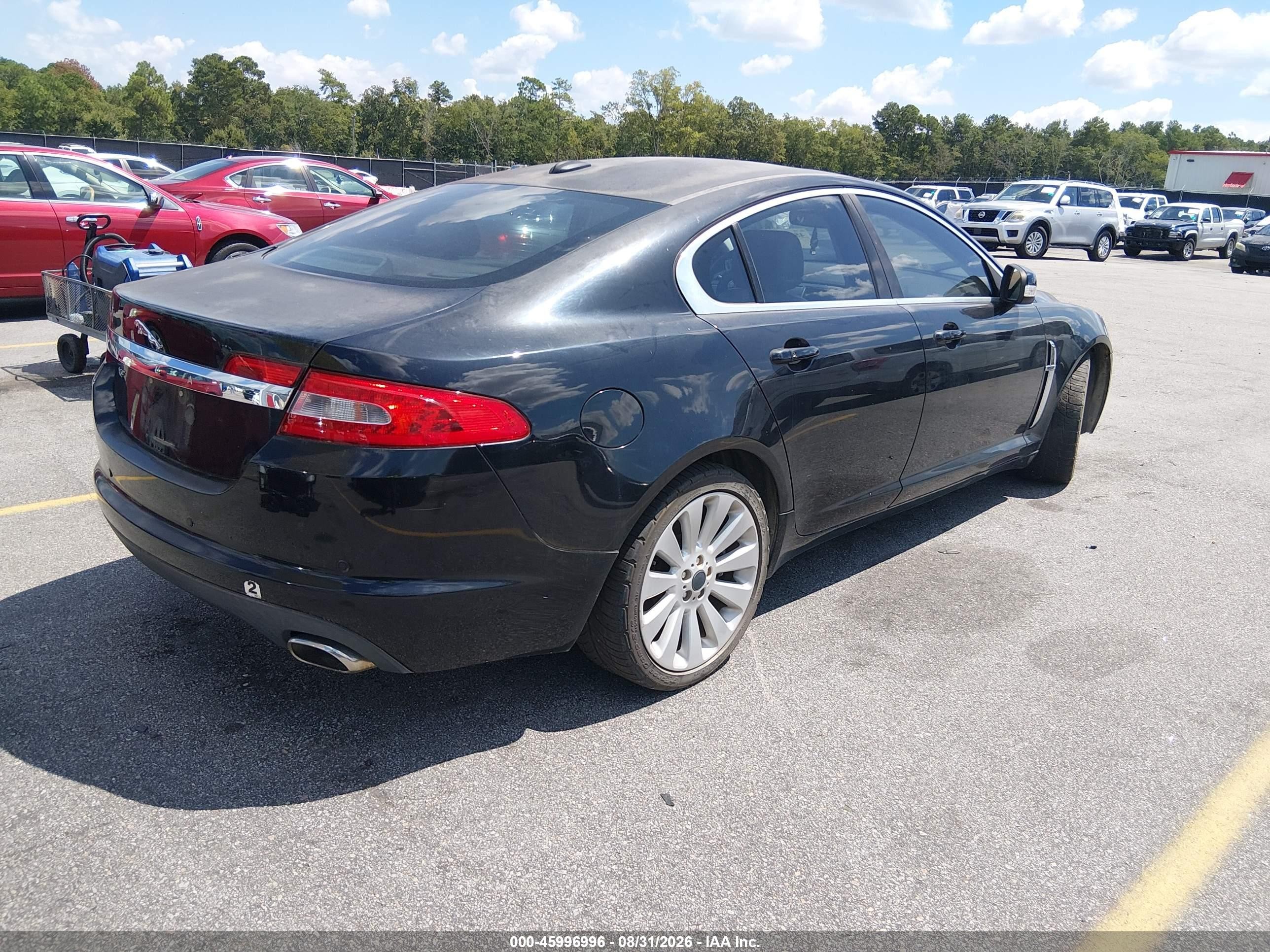 2009 Jaguar Xf Premium Luxury Черный vin: SAJWA06B39HR15263