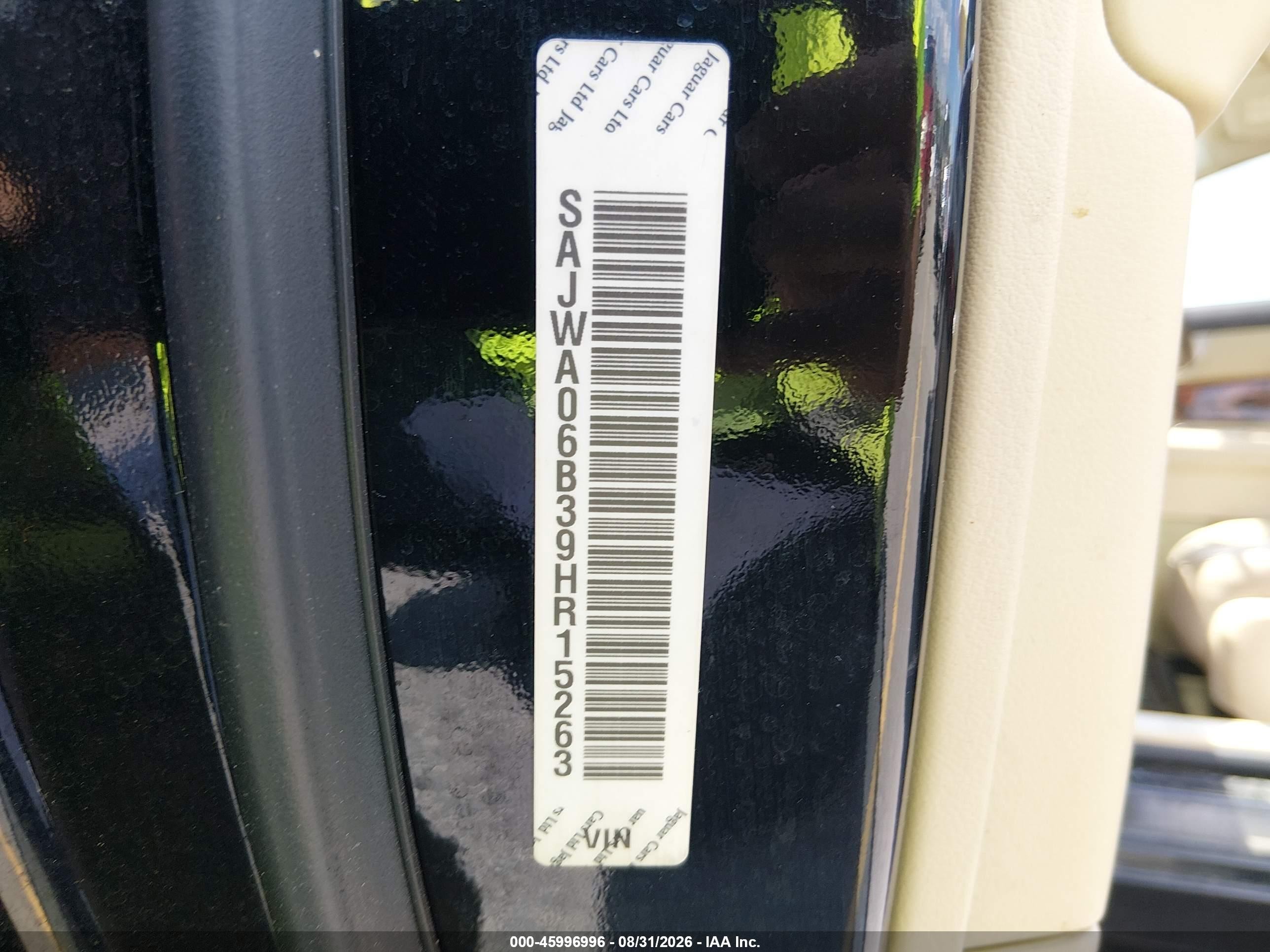 2009 Jaguar Xf Premium Luxury Черный vin: SAJWA06B39HR15263