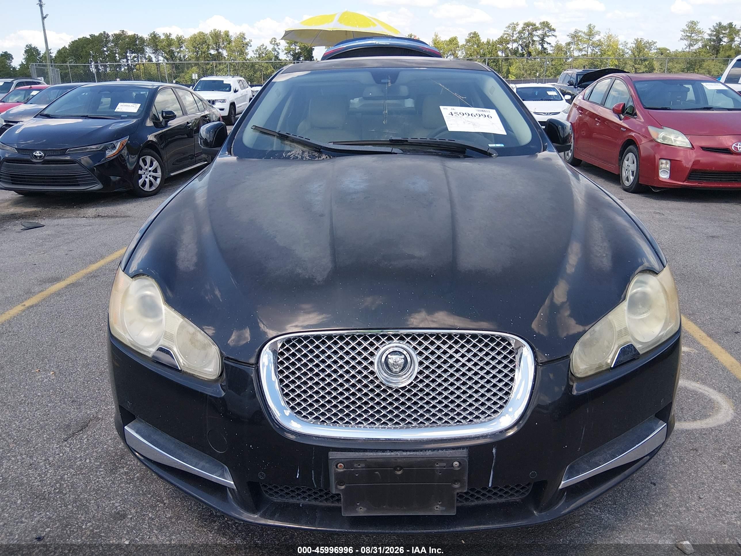 2009 Jaguar Xf Premium Luxury Черный vin: SAJWA06B39HR15263