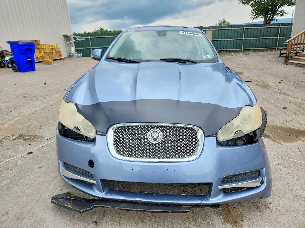 2009 Jaguar Xf Premium Luxury Blue vin: SAJWA06B89HR22189