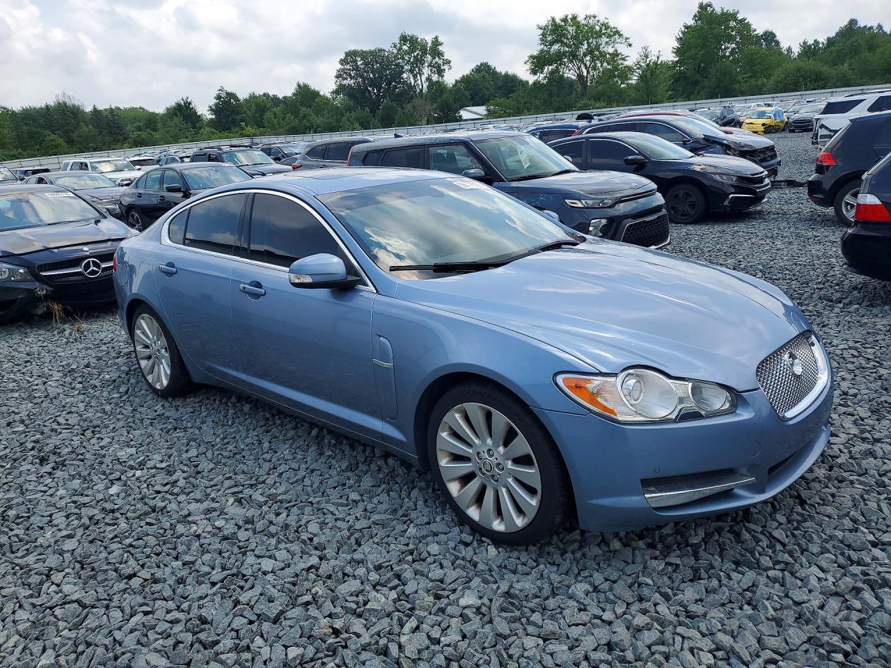 2009 Jaguar Xf Blue vin: SAJWA06B99HR08334