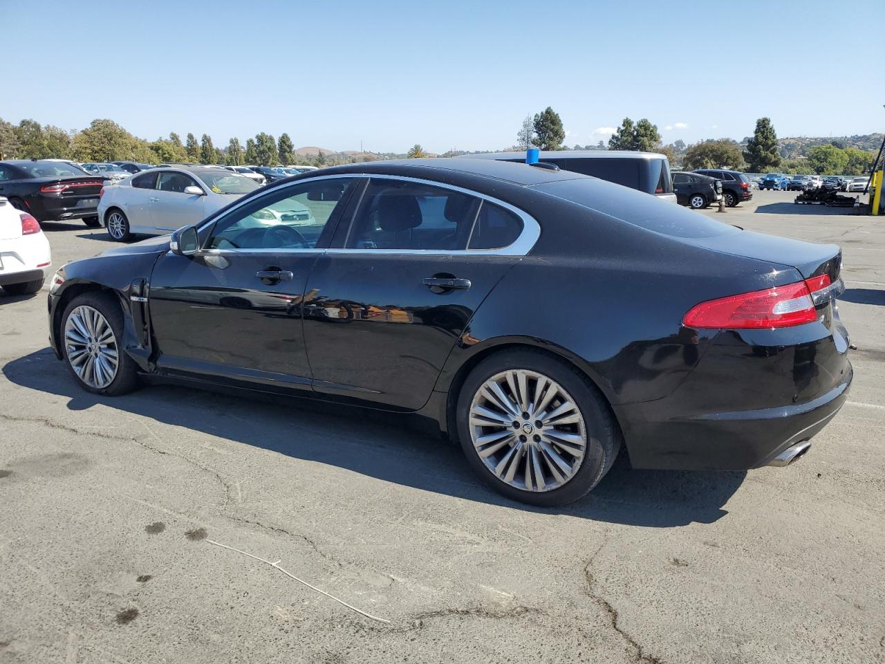2009 Jaguar Xf Premium Luxury Черный vin: SAJWA06BX9HR30049