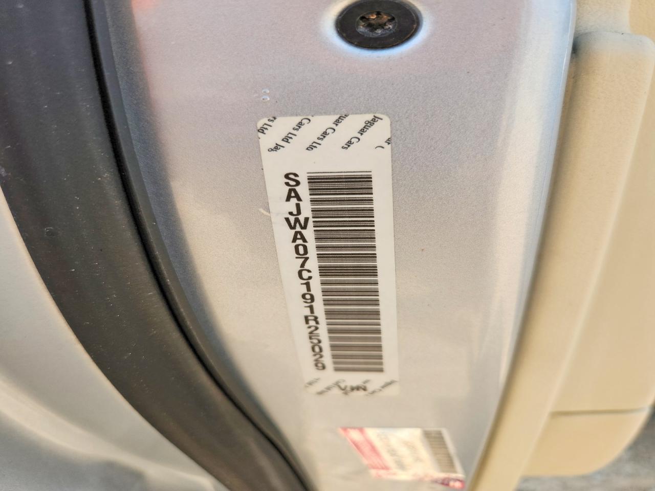 2009 Jaguar Xf Supercharged Silver vin: SAJWA07C191R25029