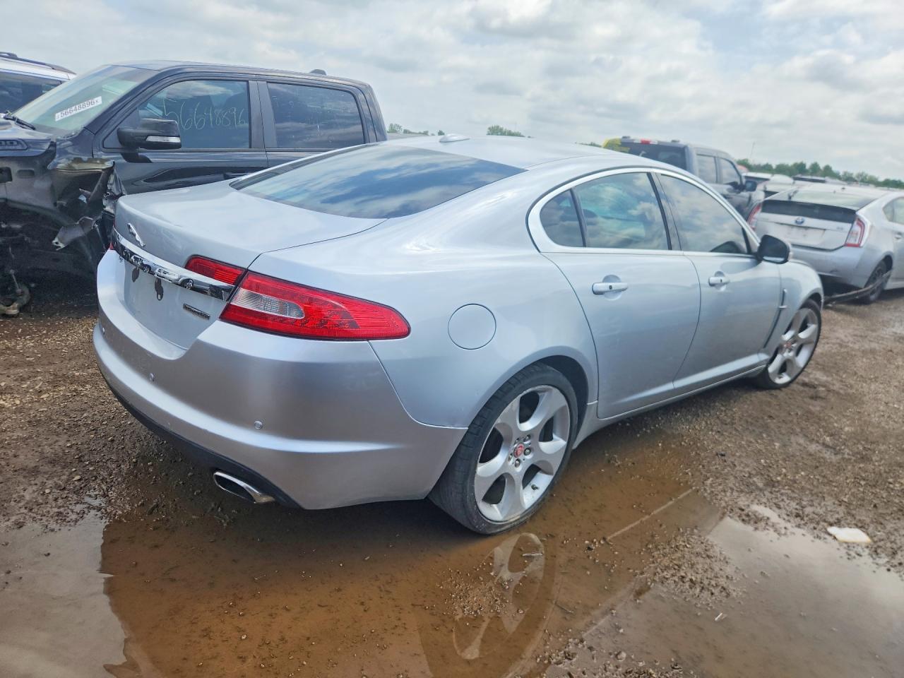 2009 Jaguar Xf Supercharged Silver vin: SAJWA07C391R35674