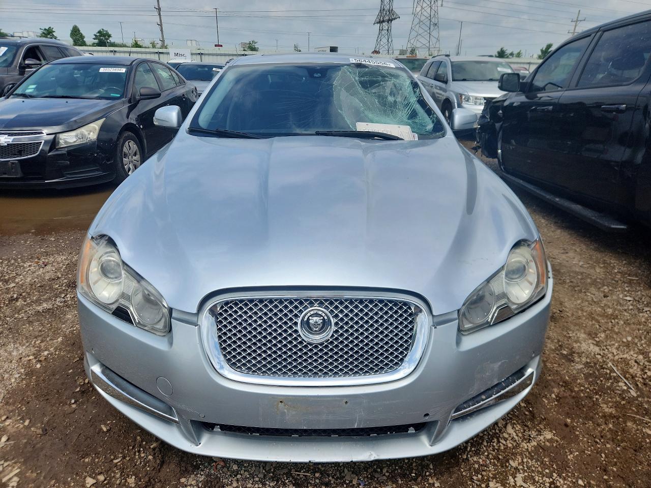 2009 Jaguar Xf Supercharged Silver vin: SAJWA07C391R35674