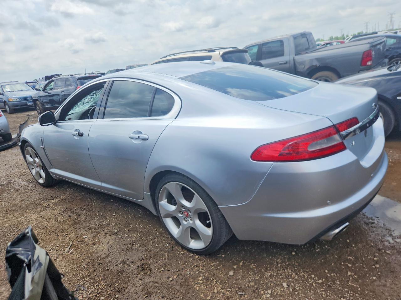2009 Jaguar Xf Supercharged Silver vin: SAJWA07C391R35674