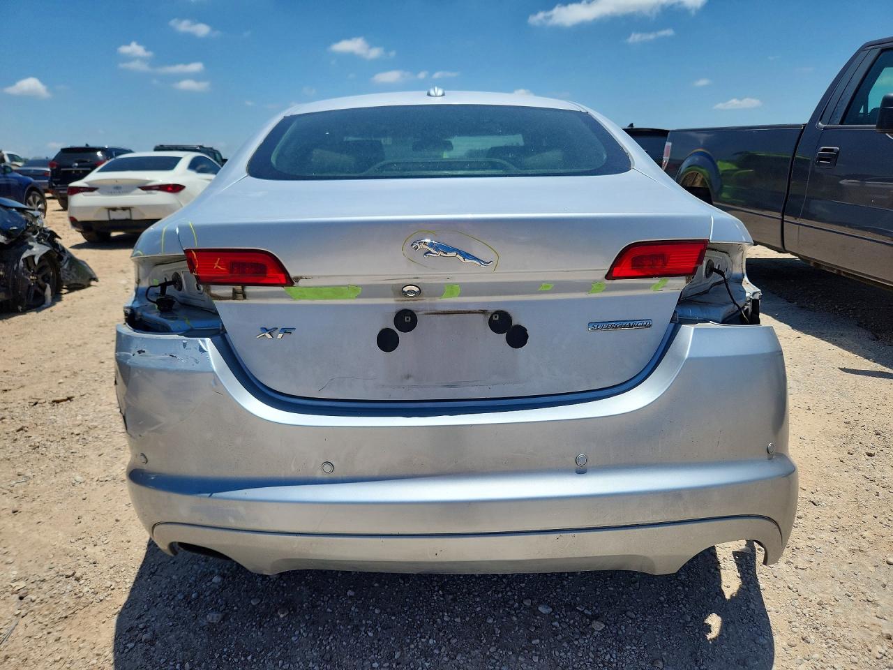 2009 Jaguar Xf Supercharged Silver vin: SAJWA07C791R12026