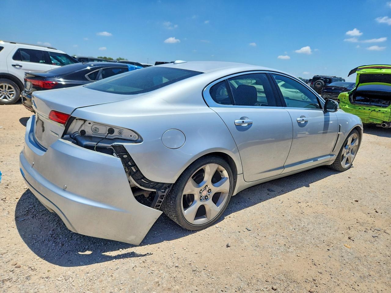2009 Jaguar Xf Supercharged Silver vin: SAJWA07C791R12026