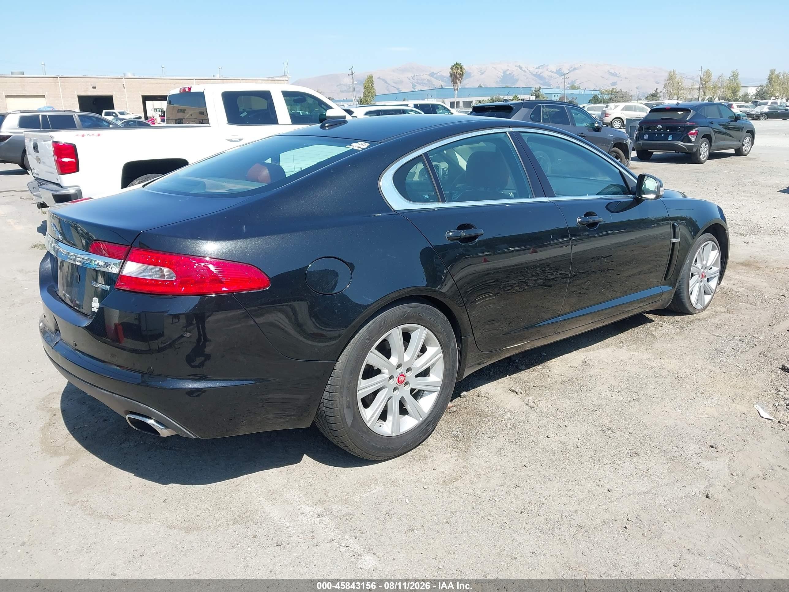2009 Jaguar Xf Supercharged Black vin: SAJWA07C991R25179