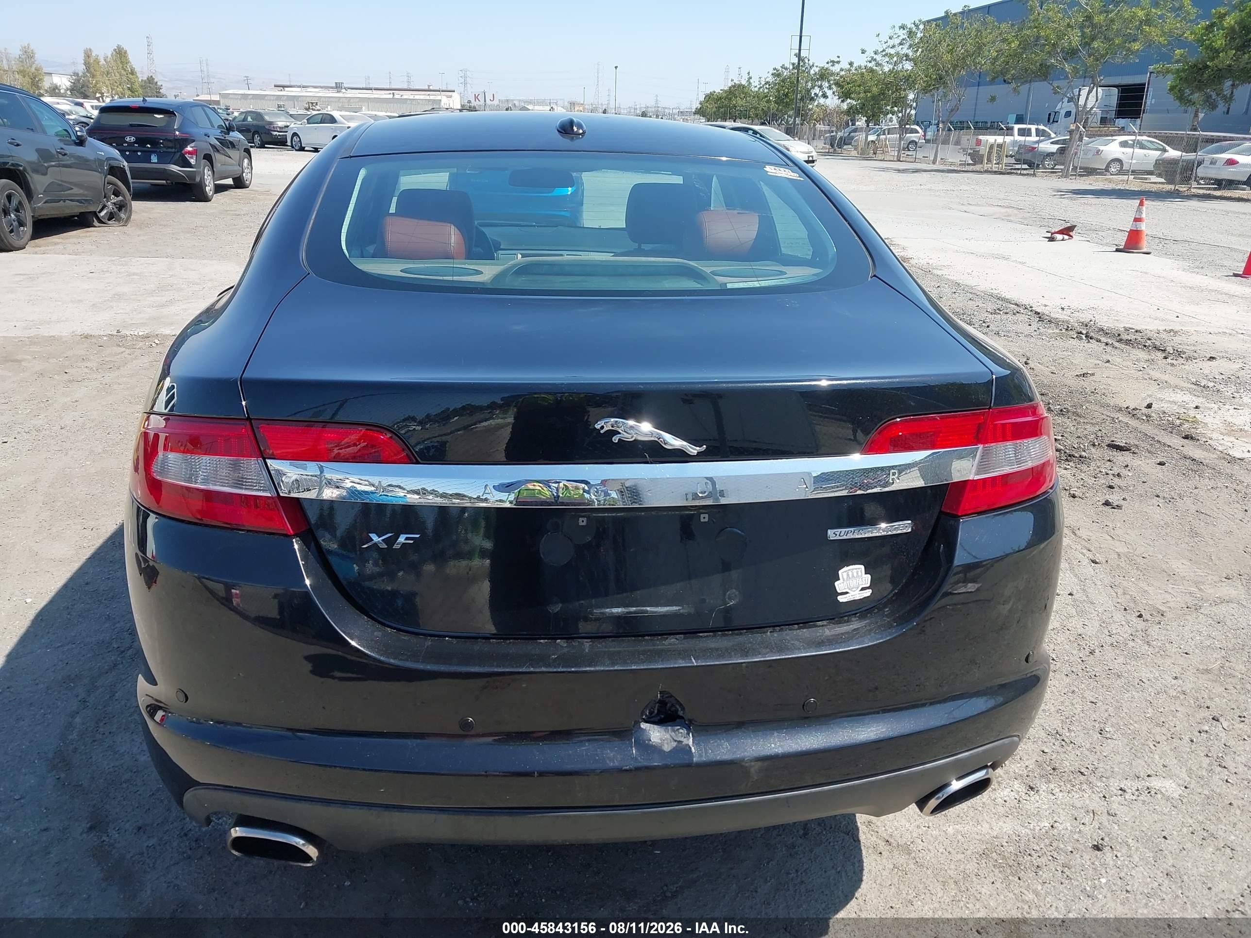 2009 Jaguar Xf Supercharged Black vin: SAJWA07C991R25179
