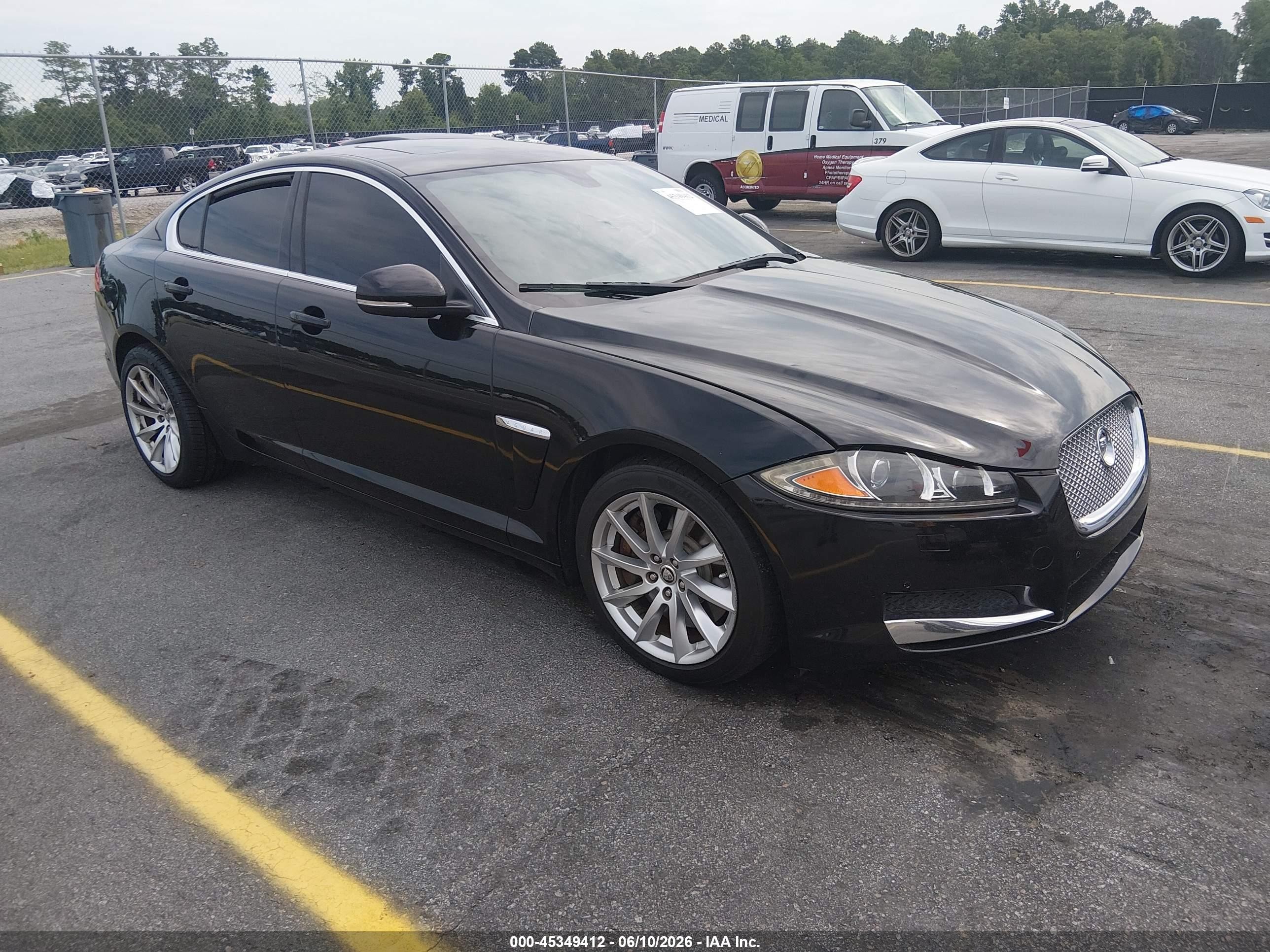 2013 Jaguar Xf V6 Sc Black vin: SAJWA0E76D8S73479
