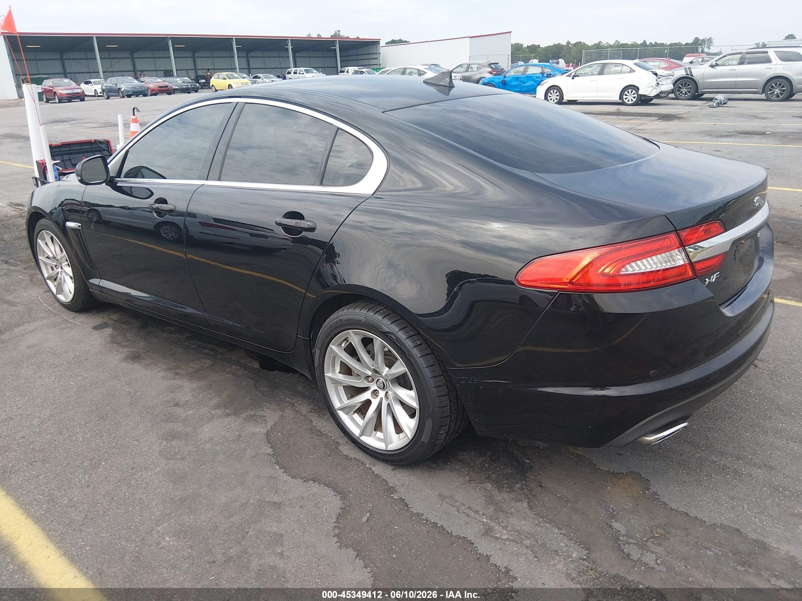2013 Jaguar Xf V6 Sc Black vin: SAJWA0E76D8S73479