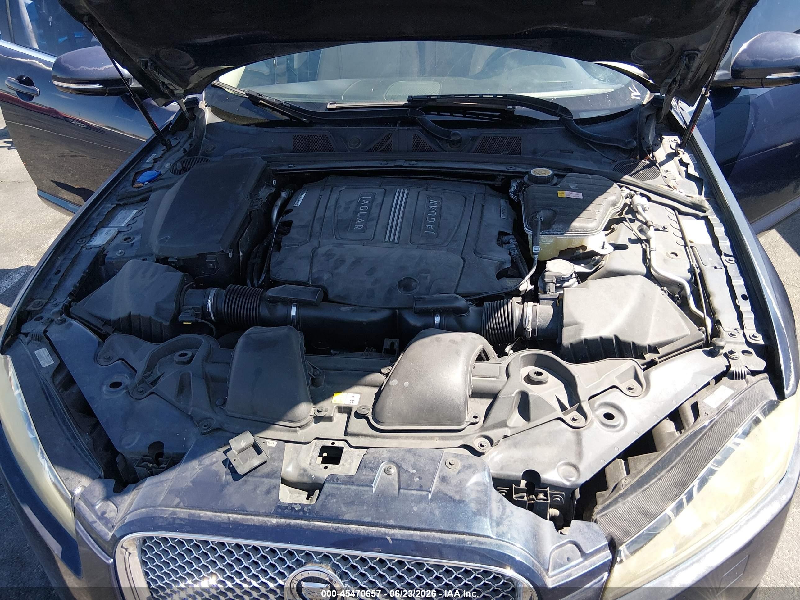 2013 Jaguar Xf V6 Sc Black vin: SAJWA0E77D8S87925