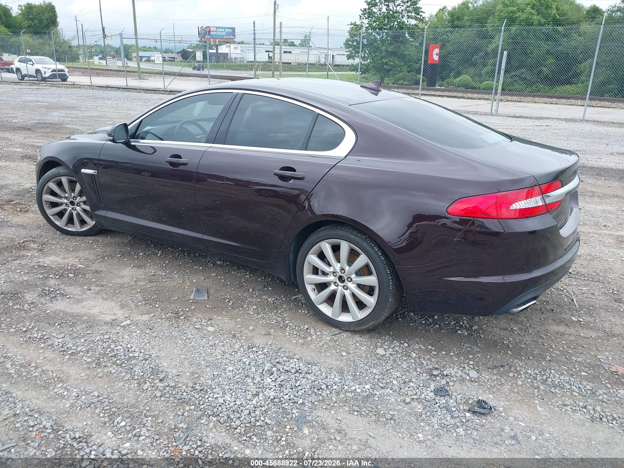2013 Jaguar Xf V6 Sc Фиолетовый vin: SAJWA0E79D8S77607