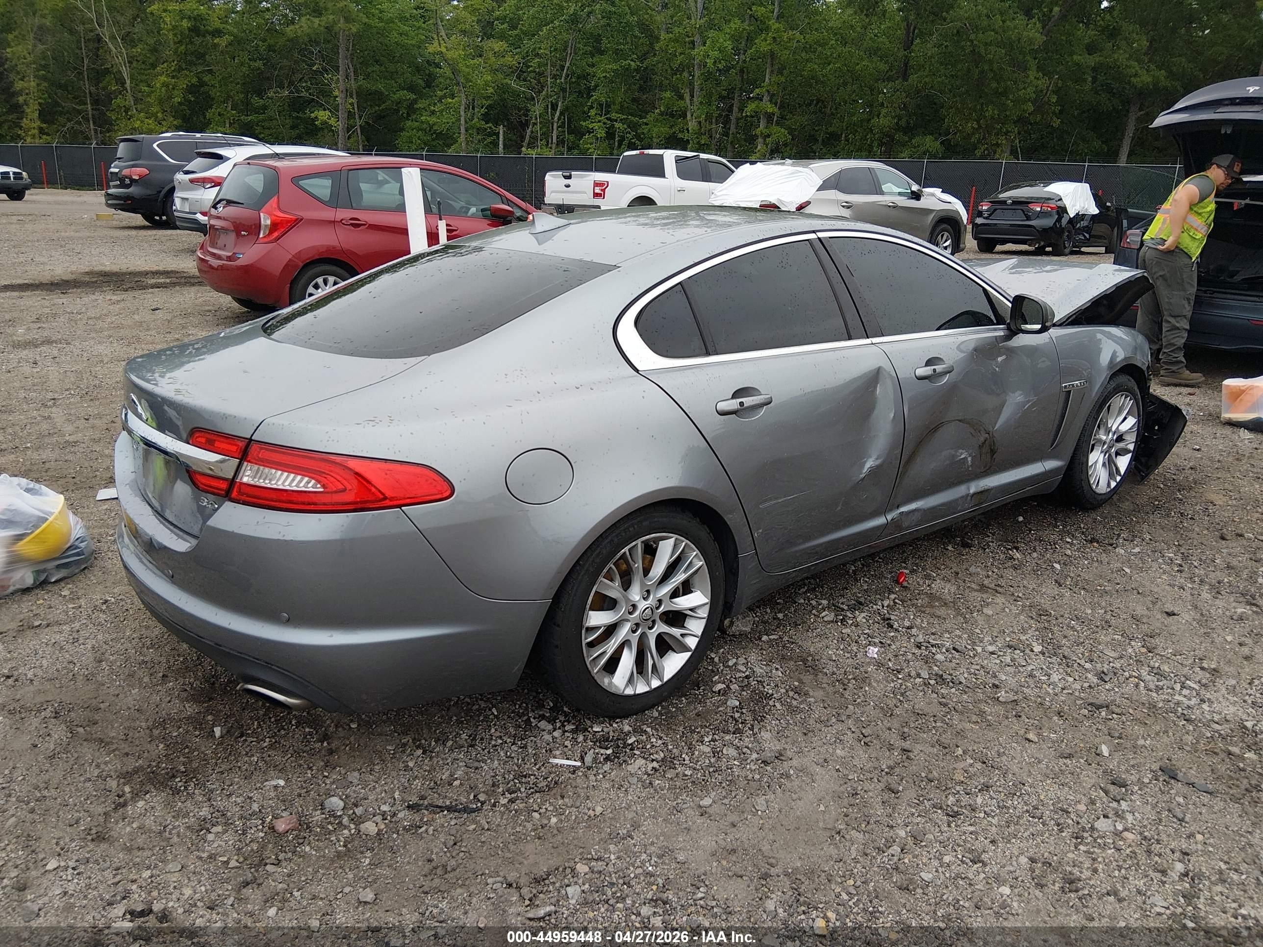 2013 Jaguar Xf V6 Sc Серый vin: SAJWA0E79D8S92074