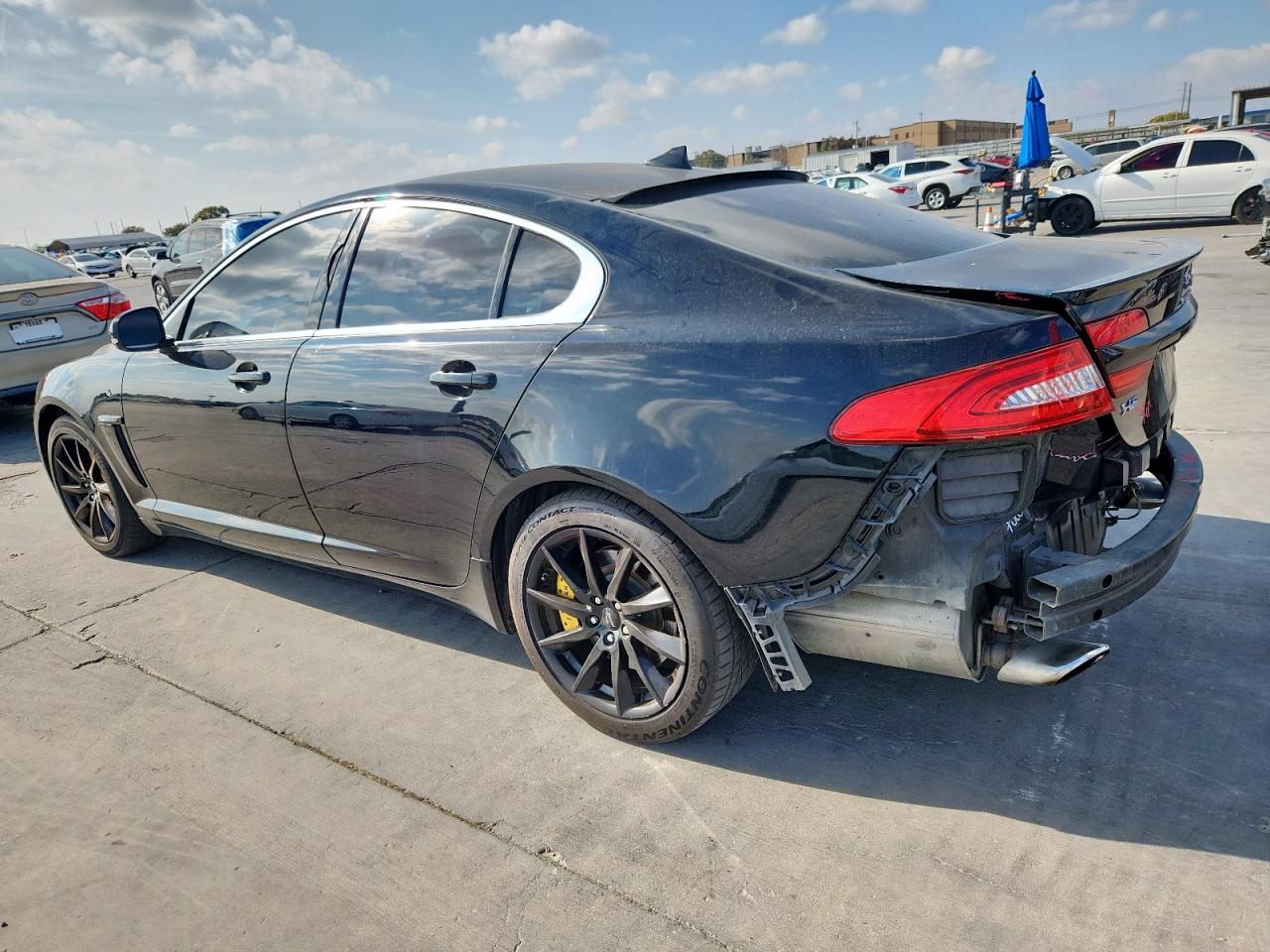 2014 Jaguar Xf Black vin: SAJWA0ES0EPU19189
